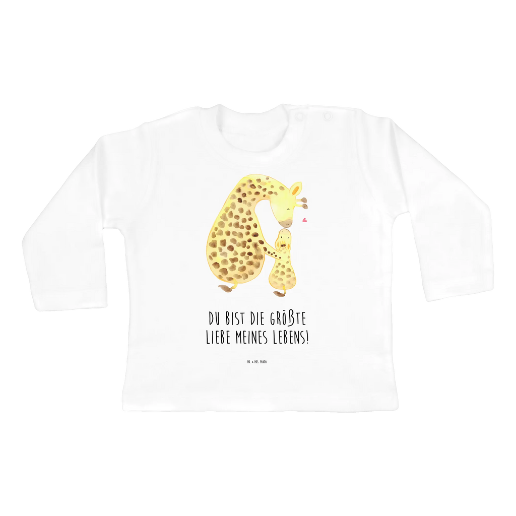 Baby Longsleeve Giraffe mit Kind Langarm, Bio, Kleidung, Baby Shower, Afrika, Wildtiere, Mama, Sohn, Kind, Tochter, Lieblingsmensch, Mutter, Giraffe