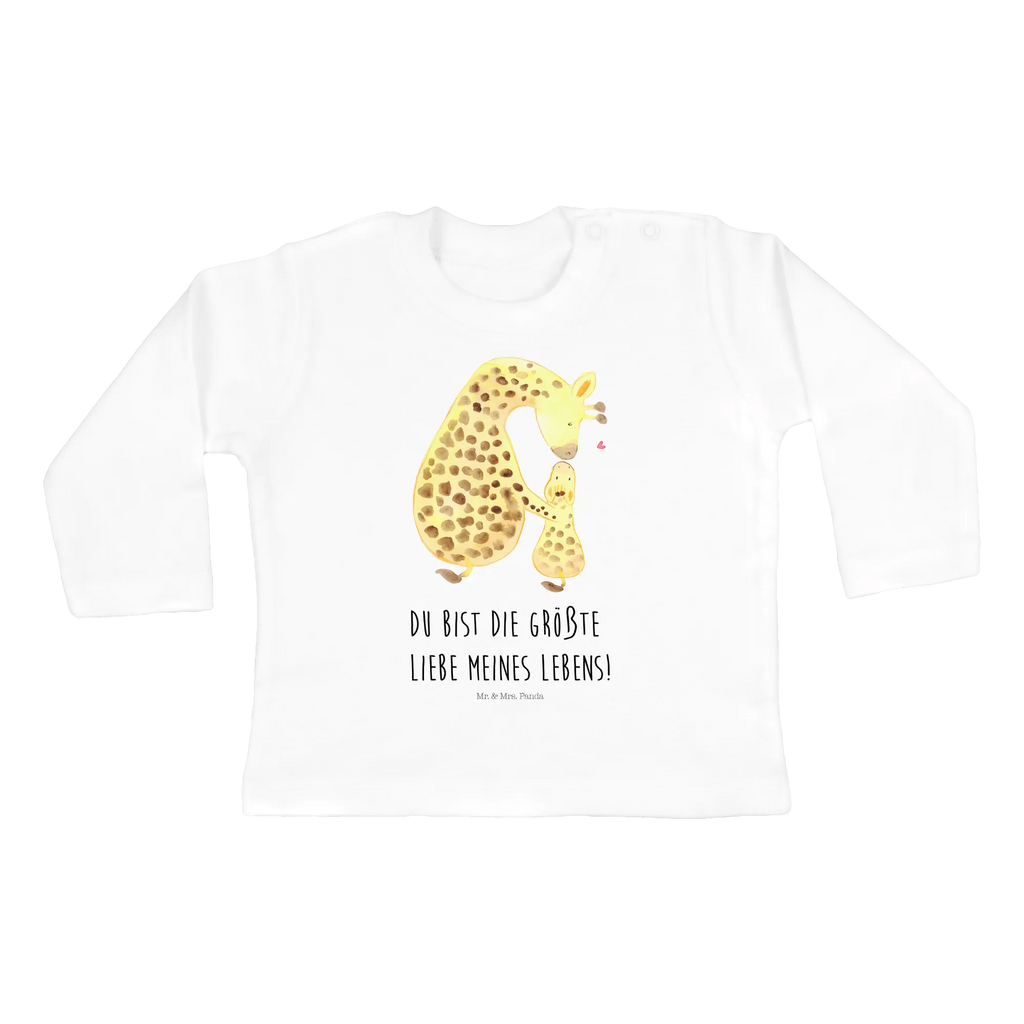 Baby Longsleeve Giraffe mit Kind Langarm, Bio, Kleidung, Baby Shower, Afrika, Wildtiere, Mama, Sohn, Kind, Tochter, Lieblingsmensch, Mutter, Giraffe
