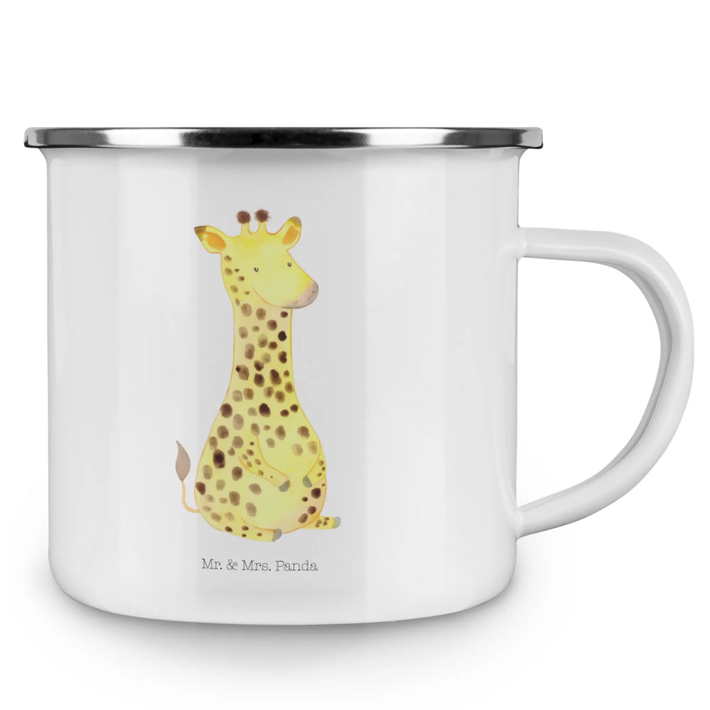 Enamel camping mug giraffe Satisfied travel mug, metal cup, camper mug, tin coffee cup, bushcraft mug, camping metal cup, enamel camping cup, steel mug for camping, campfire mug, lightweight camping mug, camping mug, enamel mug, stainless steel drinking cup, metal camping mug, adventure mug, camp coffee mug, hiking mug, outdoor cup, backpacking mug, enamel drinking mug, Africa, Happiness, Adventure, Giraffe