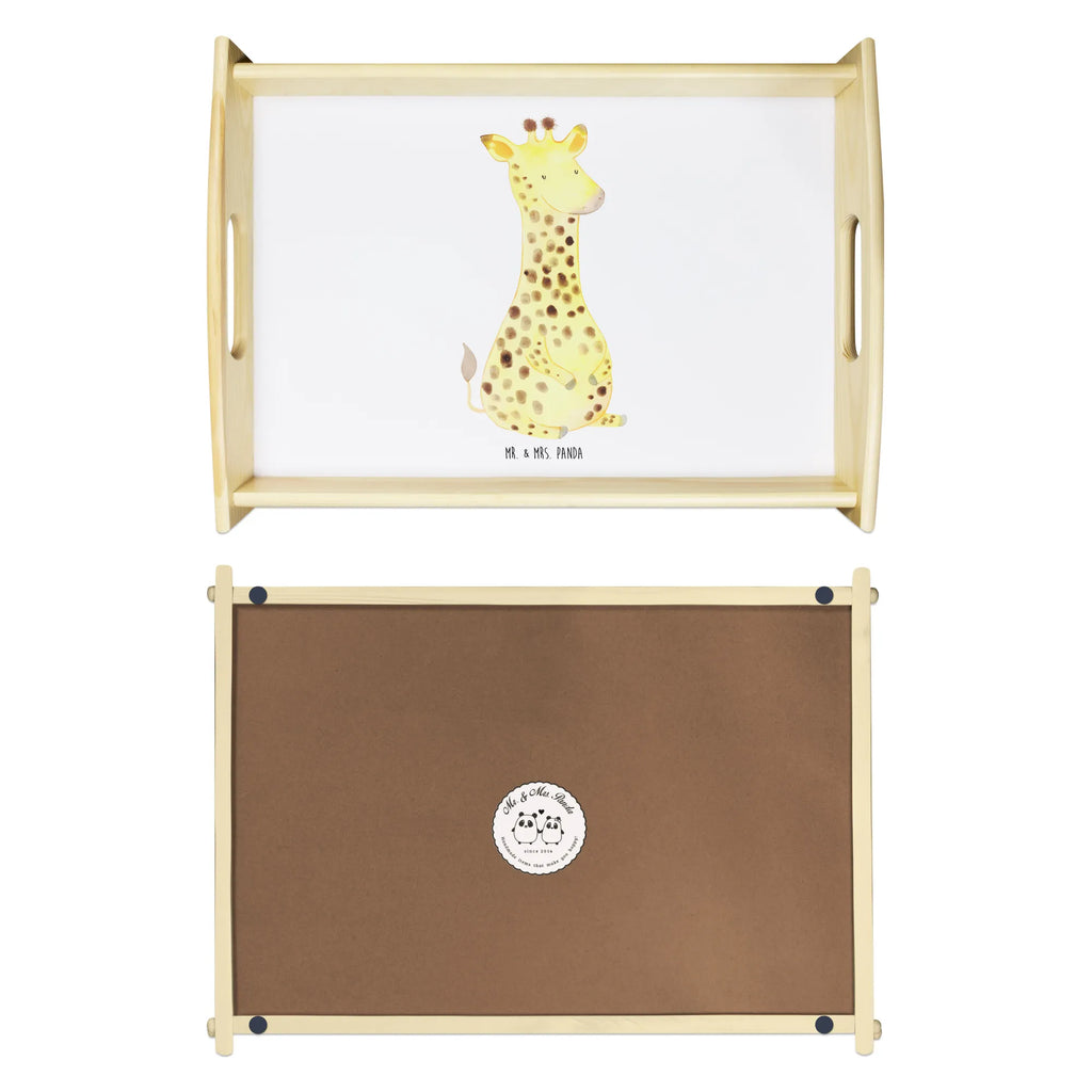 Serving tray giraffe Satisfied Tablett, couchtablett, kaffeetablett, tablett holz, betttablett, tablett aus holz, ablagetablett, tablett für getränke, getränketablett, teetablett, Frühstückstablett, bett tablett, essenstablett, Serviertablett, tragetablett, tablett für bett, sofatablett, tablett für essen, tablett zum servieren, serviertablett holz, Küchentablett, Servier Tablett, Holztablett, holz serviertablett, serviertablett aus holz, echtholz tablett, Afrika, Wildtiere, Glück, Giraffe, Abenteuer, Zufrieden
