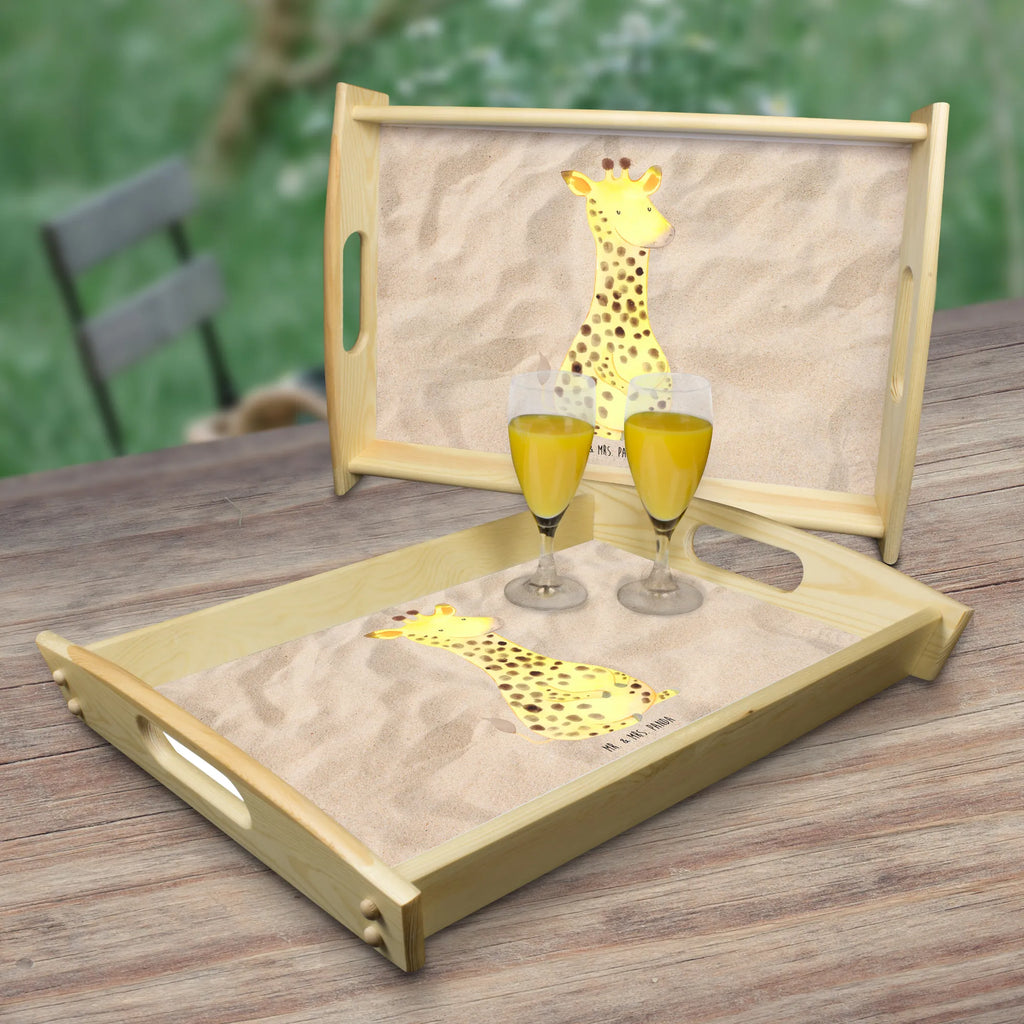 Serving tray giraffe Satisfied Tablett, couchtablett, kaffeetablett, tablett holz, betttablett, tablett aus holz, ablagetablett, tablett für getränke, getränketablett, teetablett, Frühstückstablett, bett tablett, essenstablett, Serviertablett, tragetablett, tablett für bett, sofatablett, tablett für essen, tablett zum servieren, serviertablett holz, Küchentablett, Servier Tablett, Holztablett, holz serviertablett, serviertablett aus holz, echtholz tablett, Afrika, Wildtiere, Glück, Giraffe, Abenteuer, Zufrieden