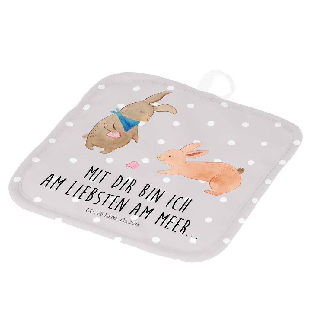 Pot holder Bunnies with seashell Topfhandschuh, Topfuntersetzer, Topflappen, Topflappen mit Spruch, Ofenhandschuh, Topfhandschuhe, Topflappen Set, Topflappenset, Topflappen 2er Set, Topflappen lustig, Schöne Topflappen, Ofenhandschuhe, Familie, Vatertag, Muttertag, Bruder, Schwester, Mama, Papa, Oma, Opa, BFF, Hasen, Muscheln, Muscheln sammeln, Freundinnen, Freundin, beste Freundin, Meer, best friends