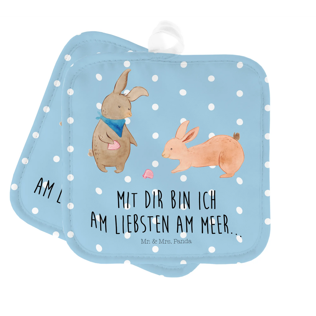 Pot holder Bunnies with seashell Topfhandschuh, Topfuntersetzer, Topflappen, Topflappen mit Spruch, Ofenhandschuh, Topfhandschuhe, Topflappen Set, Topflappenset, Topflappen 2er Set, Topflappen lustig, Schöne Topflappen, Ofenhandschuhe, Familie, Vatertag, Muttertag, Bruder, Schwester, Mama, Papa, Oma, Opa, BFF, Hasen, Muscheln, Muscheln sammeln, Freundinnen, Freundin, beste Freundin, Meer, best friends