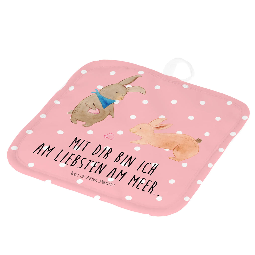 Pot holder Bunnies with seashell Topfhandschuh, Topfuntersetzer, Topflappen, Topflappen mit Spruch, Ofenhandschuh, Topfhandschuhe, Topflappen Set, Topflappenset, Topflappen 2er Set, Topflappen lustig, Schöne Topflappen, Ofenhandschuhe, Familie, Vatertag, Muttertag, Bruder, Schwester, Mama, Papa, Oma, Opa, BFF, Hasen, Muscheln, Muscheln sammeln, Freundinnen, Freundin, beste Freundin, Meer, best friends