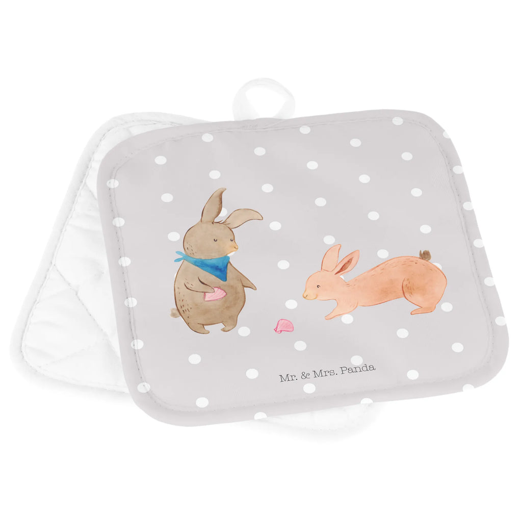 Pot holder Bunnies with seashell Topfhandschuh, Topfuntersetzer, Topflappen, Topflappen mit Spruch, Ofenhandschuh, Topfhandschuhe, Topflappen Set, Topflappenset, Topflappen 2er Set, Topflappen lustig, Schöne Topflappen, Ofenhandschuhe, Familie, Vatertag, Muttertag, Bruder, Schwester, Mama, Papa, Oma, Opa, BFF, Hasen, Muscheln, Muscheln sammeln, Freundinnen, Freundin, beste Freundin, Meer, best friends