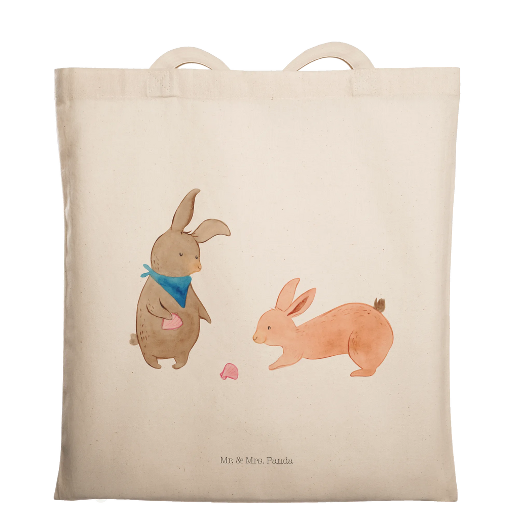 Tote bag Bunnies with seashell shopper, pouch, cotton bag, shopping bag, Carrier bag, jute bag, bag, cloth bag, shoulder bag, Family, Father's Day, Mother's Day, brother, sister, Mom, Dad, sea, girlfriend, best friends, BFF, rabbits, shells, best friend, girlfriends, collecting shells