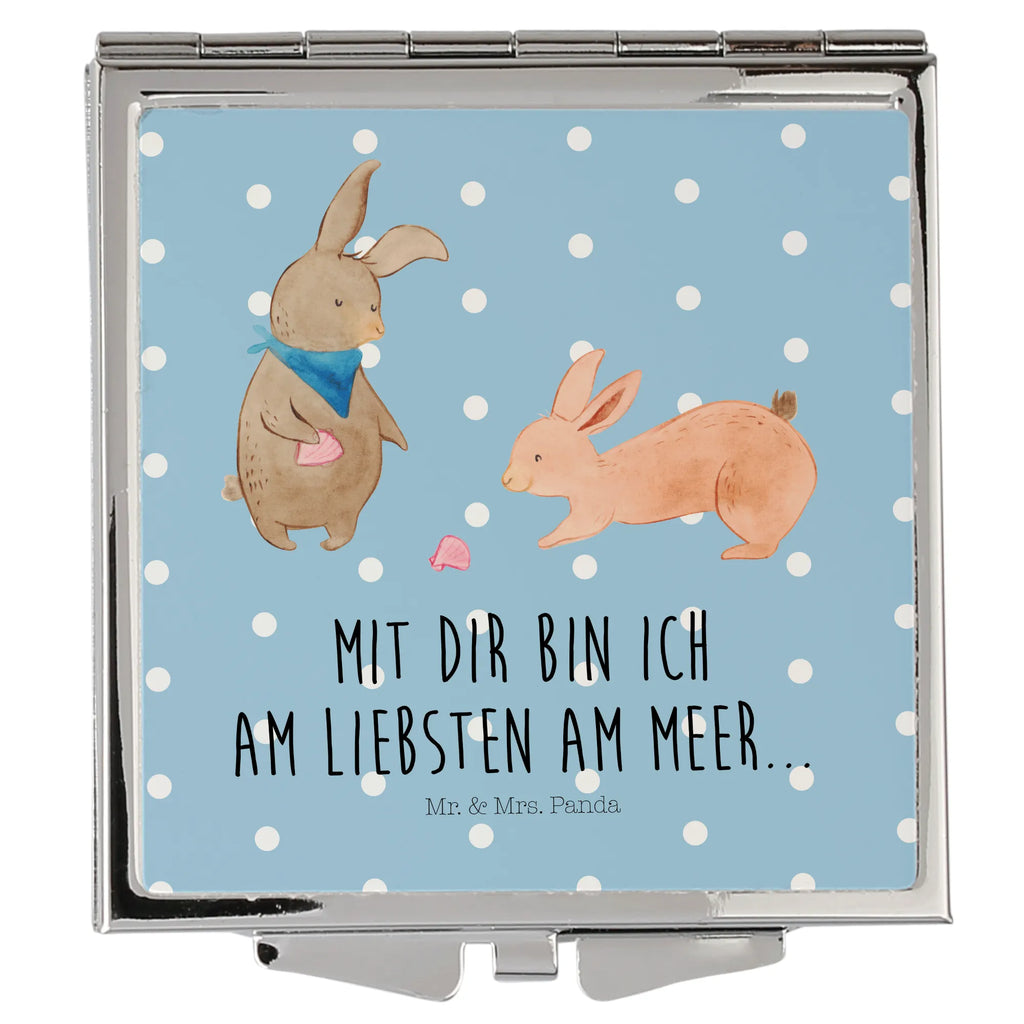Handbag mirror Bunnies with seashell Kosmetikspiegel Klein, Reise Spiegel, Klappspiegel, Klappbarer Taschenspiegel, Schminkspiegel Kompakt, Quadratischer Handspiegel, Silber, Spiegel Für Make-Up Tasche, Handspiegel Mit Hülle, Spiegel Für Handtasche, Taschenspiegel, Spiegel Für Schminktasche, Handspiegel Geschenkidee, Vintage Kompaktspiegel, Handspiegel Zum Mitnehmen, Deko Handspiegel, Runder Taschenspiegel, Kompaktspiegel, Schminkspiegel To Go, Klappbarer Handspiegel, Design Taschenspiegel, Spiegel Für Unterwegs, Handtaschenspiegel, Taschen-Kosmetikspiegel, Handspiegel Für Damen, Mini Spiegel, Tragbarer Spiegel, Muttertag, Vatertag, Mama, Papa, Oma, Opa, Familie, Schwester, Bruder, Meer, Muscheln, Best Friends, BFF, Freundin, Freundinnen, Beste Freundin, Hasen, Muscheln Sammeln