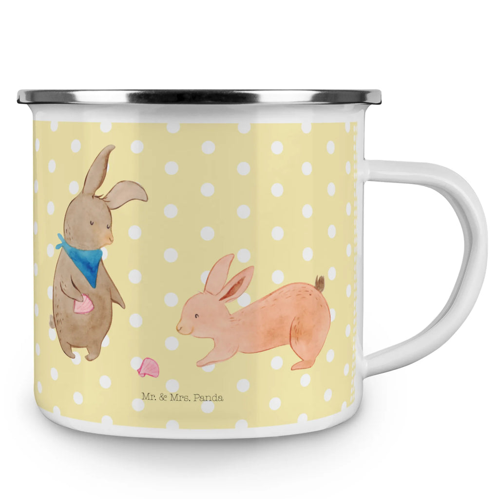 Enamel camping mug Bunnies with seashell reisetasse, Reisebecher, Teebecher, wanderbecher, Teetasse, Kaffeetasse, Pott, Emaille Tasse, Trinkbecher, Emailletasse, metallbecher, Becher, emaillebecher, Campingtasse, Emaille Becher, wandertasse, Tasse, becher emaille, Metalltasse, Kaffeebecher, blechbecher, Campingbecher, Tasse Emaille, Blechtasse, Oma, Opa, Muttertag, Familie, Schwester, Bruder, Vatertag, Mama, Papa, Muscheln Sammeln, Freundin, Muscheln, Hasen, Beste Freundin, BFF, Freundinnen, Meer, Best Friends