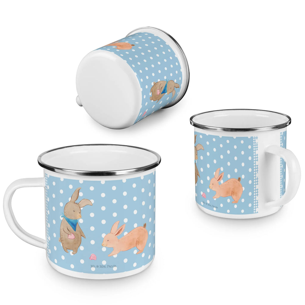Enamel camping mug Bunnies with seashell reisetasse, Reisebecher, Teebecher, wanderbecher, Teetasse, Kaffeetasse, Pott, Emaille Tasse, Trinkbecher, Emailletasse, metallbecher, Becher, emaillebecher, Campingtasse, Emaille Becher, wandertasse, Tasse, becher emaille, Metalltasse, Kaffeebecher, blechbecher, Campingbecher, Tasse Emaille, Blechtasse, Oma, Opa, Muttertag, Familie, Schwester, Bruder, Vatertag, Mama, Papa, Muscheln Sammeln, Freundin, Muscheln, Hasen, Beste Freundin, BFF, Freundinnen, Meer, Best Friends