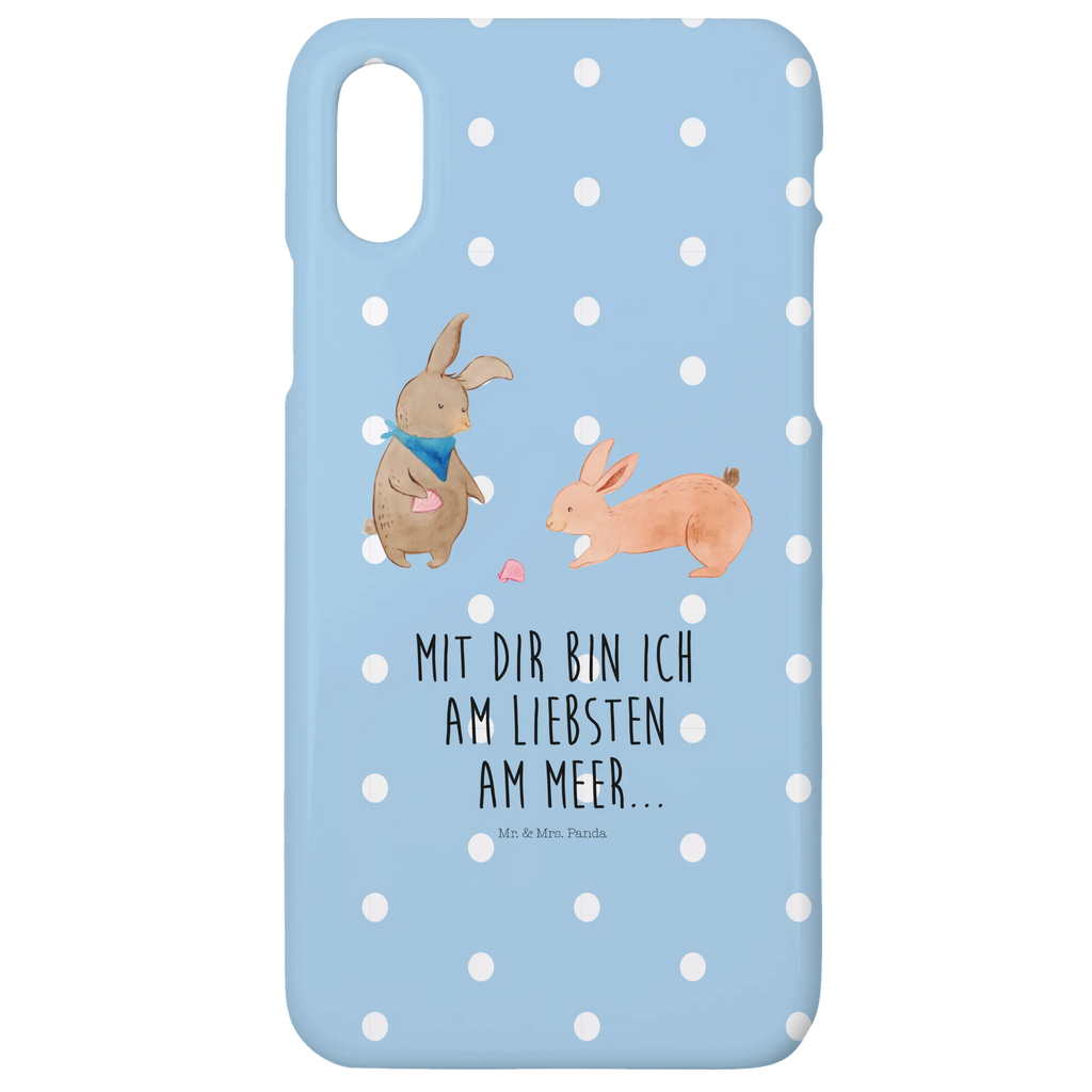 Phone case Bunnies with seashell Handycover, Handy Case, Handyhülle, Cover, Handy, Iphone 10, Hülle, Iphone X, Bruder, Opa, Familie, Muttertag, Oma, Vatertag, Mama, Schwester, Papa, Muscheln, Beste Freundin, BFF, Best Friends, Hasen, Meer, Freundin, Muscheln Sammeln, Freundinnen