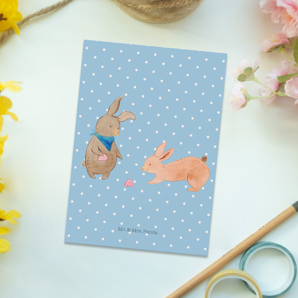 Postkarte Hasen Muschel bildkarte, Motivkarte, Postkarte, kunstkarte, Fotokarte, Ansichtskarten, einzelkarte, Kunstkarten, Ansichtskarte, spruchkarte, Grußkarte, Postkarten, Designkarte, Oma, Opa, Muttertag, Familie, Schwester, Bruder, Vatertag, Mama, Papa, Freundinnen, Hasen, Beste Freundin, Meer, Muscheln, Best Friends, BFF, Muscheln Sammeln, Freundin