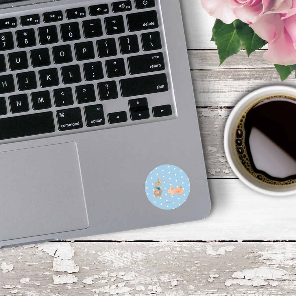 Round sticker Bunnies with seashell sticker, round, label, children, Sticker, Family, Father's Day, Mother's Day, brother, sister, Mom, Dad, BFF, best friends, sea, best friend, girlfriends, girlfriend, shells, collecting shells, rabbits