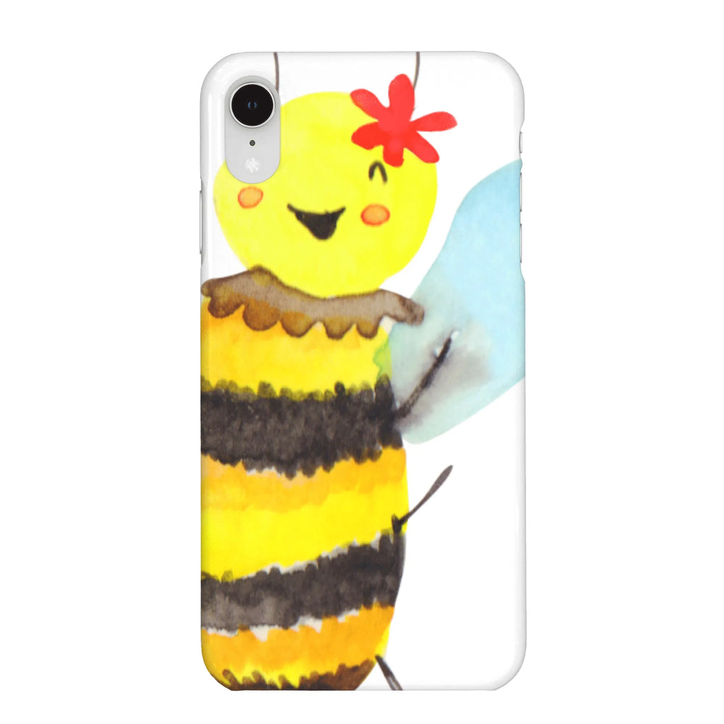 Handyhülle Biene Happy Handycover, Handy, Hülle, Handy Case, Handyhülle, Cover, Samsung Galaxy S8 Plus, Wespe, Hummel, Biene