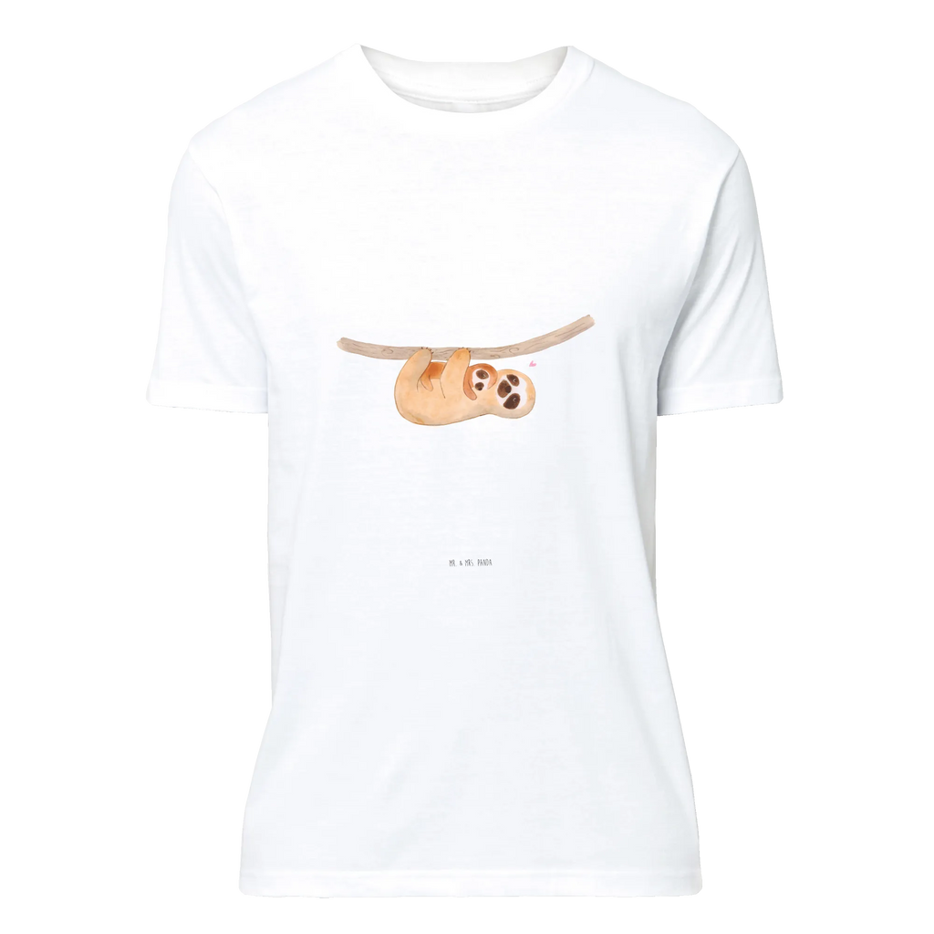 T-Shirt Standard Faultier mit Kind T-Shirt, Damen, Jubiläum, Shirt, Geburstag, Schlafshirt, Nachthemd, Tshirt, Junggesellenabschied, T-Shirt mit Spruch, Herrn, Lustiges T-Shirt, Faultier Geschenk, Faultier Deko, Faultier, Kinder, Mama, Baby, Geburt, Faulheit, Mutter, Spaß, Liebe, Niedlichkeit, Kind
