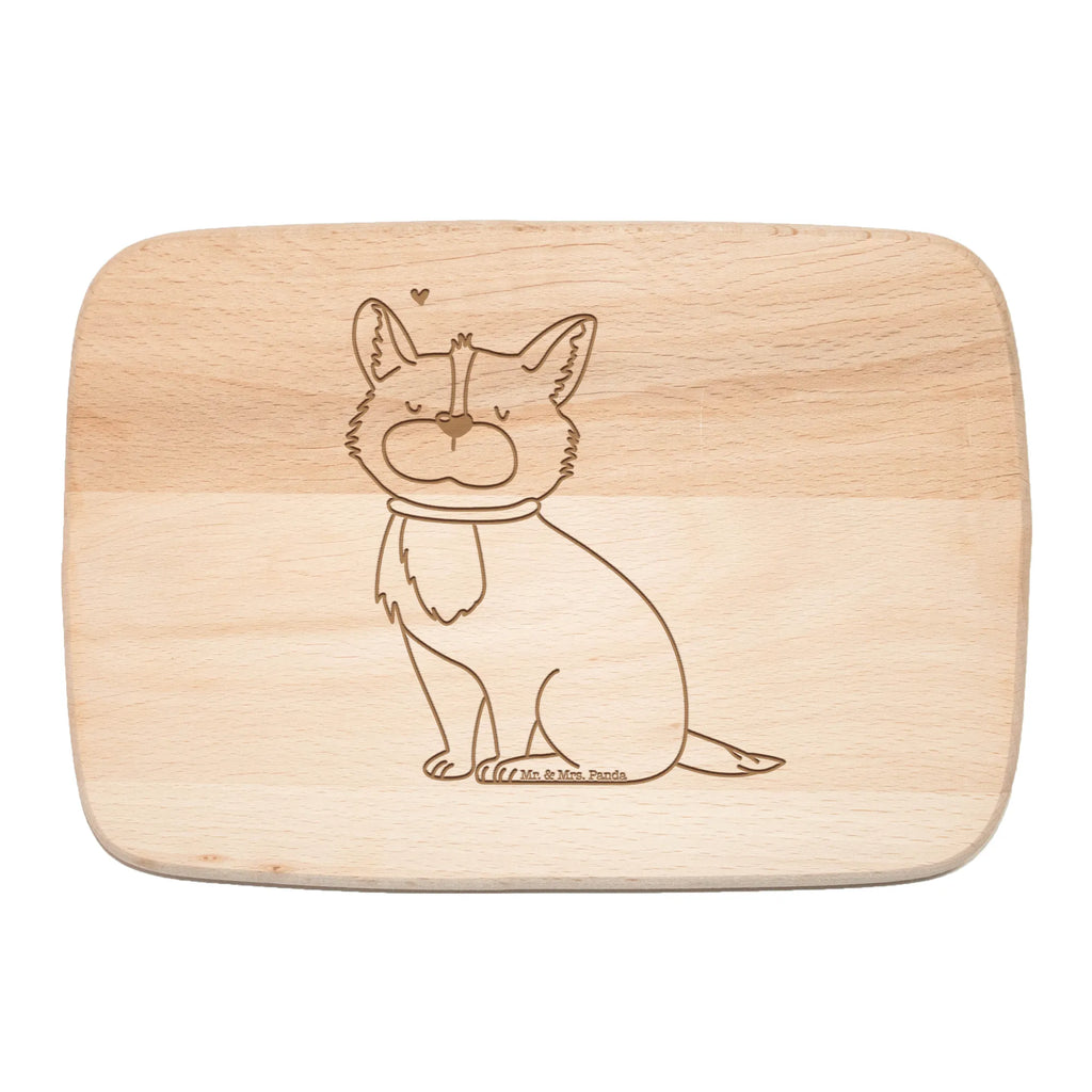 Śniadaniowa deska Pies szczęście Pies, motyw psa, zwierzę domowe, rasa psa, miłośnik zwierząt, właściciel psa, powiedzenia