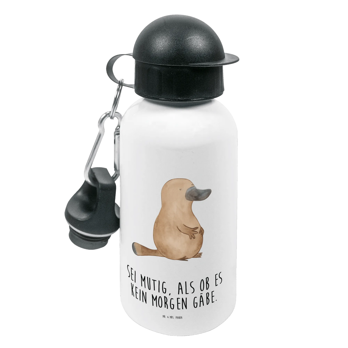 Kindertrinkflasche Schnabeltier Mut