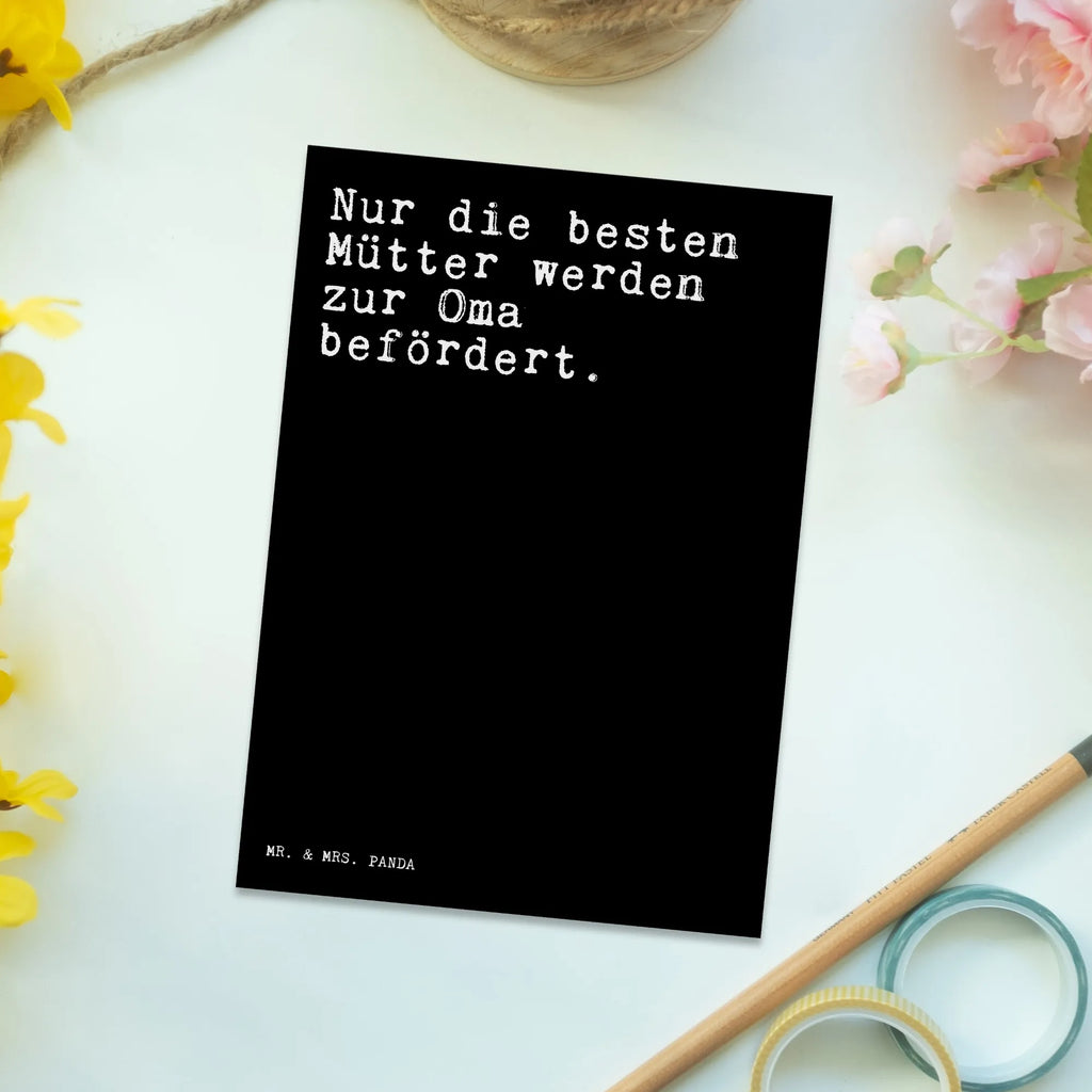 Postkarte Fun Talk Nur die besten Mütter werden zur Oma befördert. Einladung Geburtstag, Grußkarte, Geschenkkarte, Postkarte, Ansichtskarten, Karte, Einladung, Dankeskarte, Einladungskarten Geburtstag, Einladungskarte, Ansichtskarte, Geburtstagskarte, Spruch, Sprüche, lustige Sprüche, Weisheiten, Zitate, Spruch Geschenke, Glizer Spruch Sprüche Weisheiten Zitate Lustig Weisheit Worte
