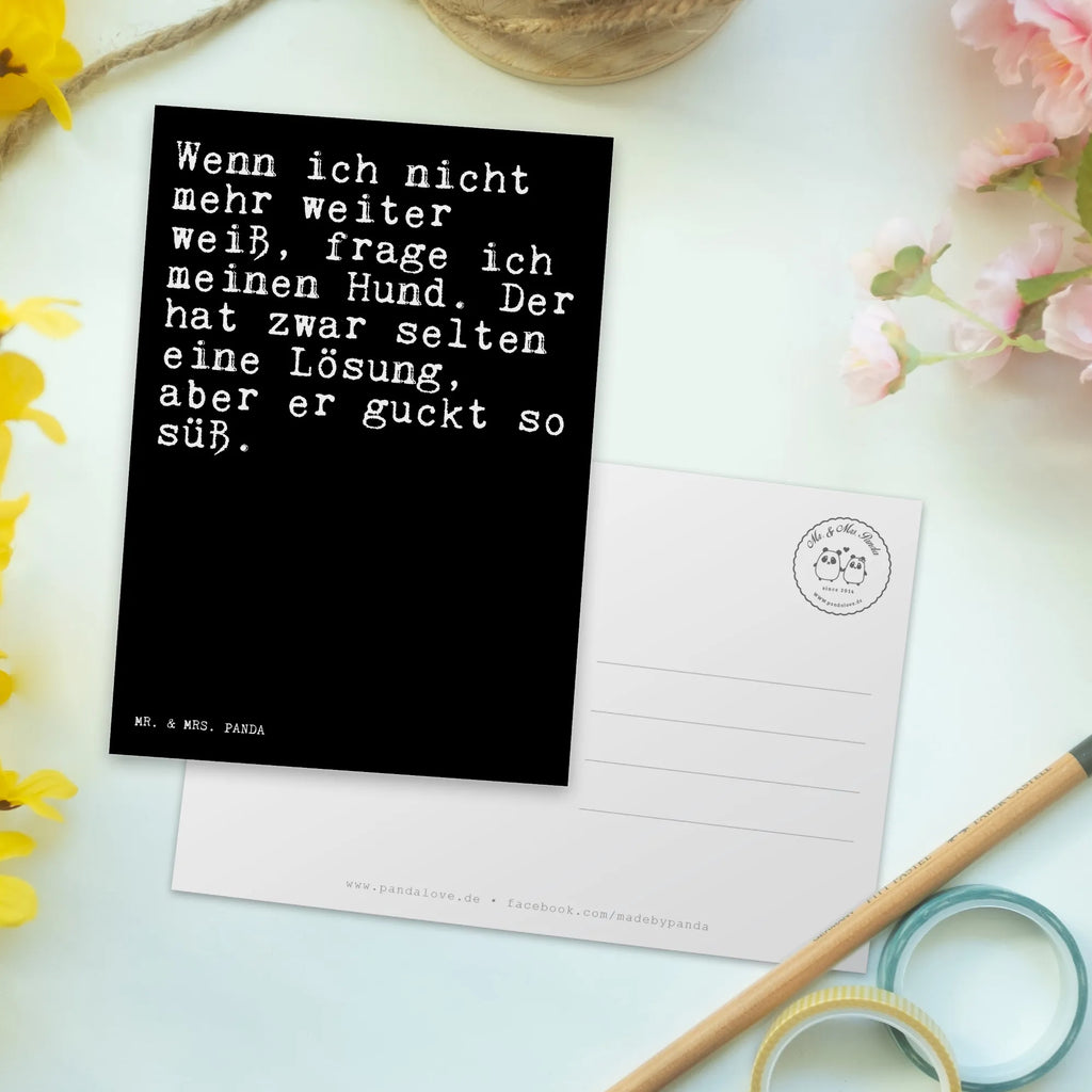 Postcard Wenn ich nicht mehr... letter, invitation card, gift, gift card, card, paper, postcards, Postcard, invitation, saying, sayings, funny, wisdom, quotes, Sayings Proverbs Wisdom Quotes Funny Wisdom Words
