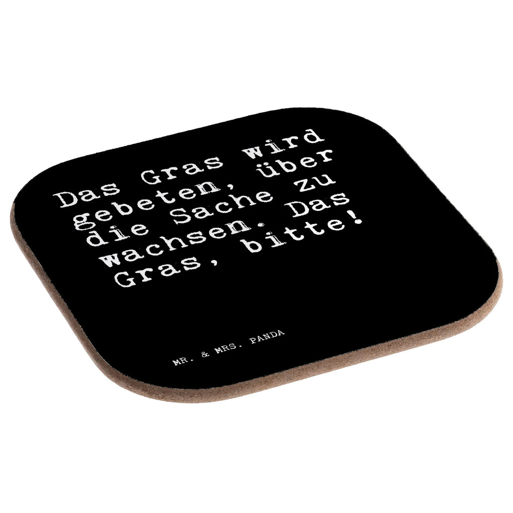 Podkładka Das Gras wird gebeten,... Przysłowie, przysłowia, zabawne przysłowia, mądrości, cytaty, prezenty z przysłowiami