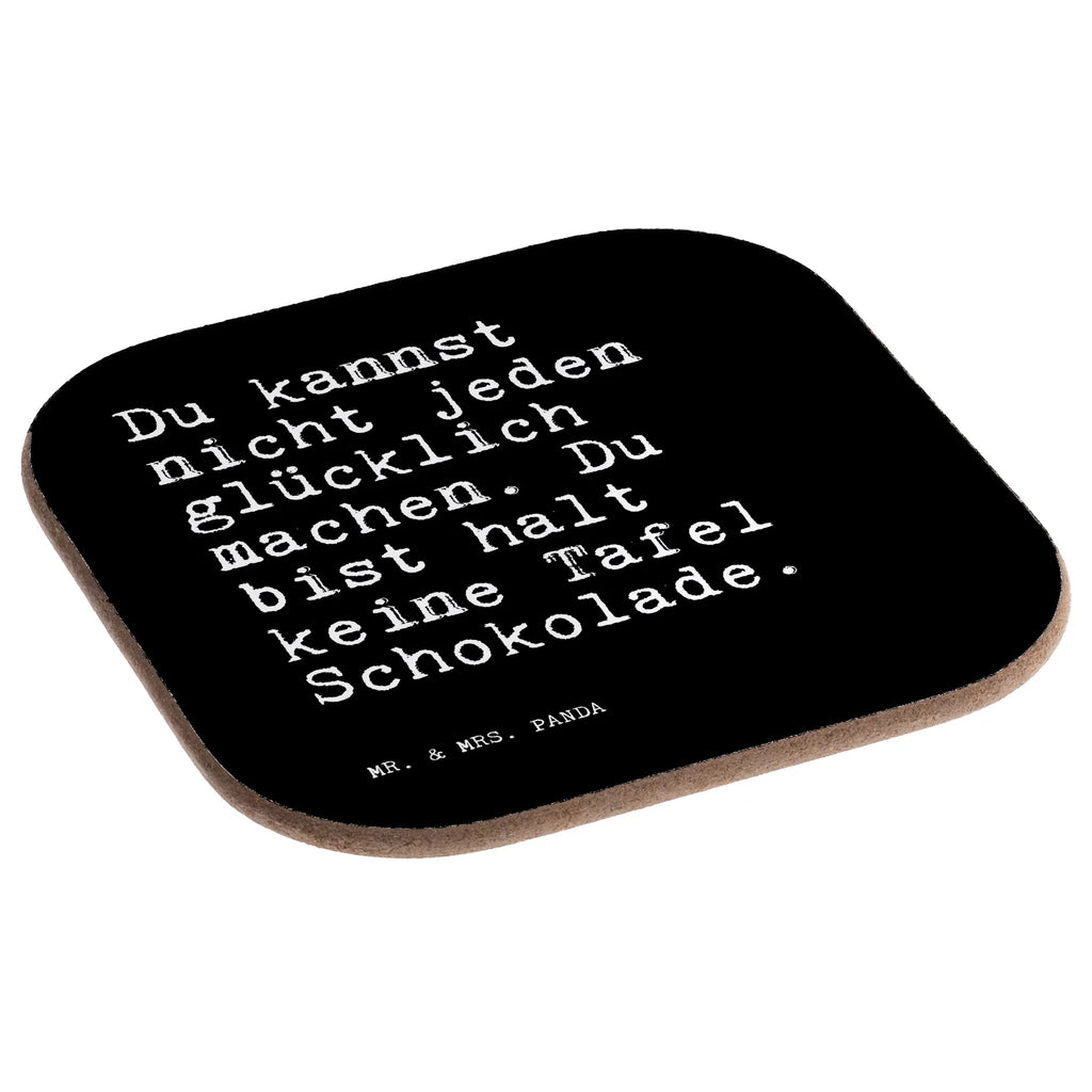 Square coaster Du kannst nicht jeden... presents, Coasters, gifts, breakfast, glass coasters, gift, party, saying, sayings, funny, wisdom, quotes, Sayings Proverbs Wisdom Quotes Funny Wisdom Words