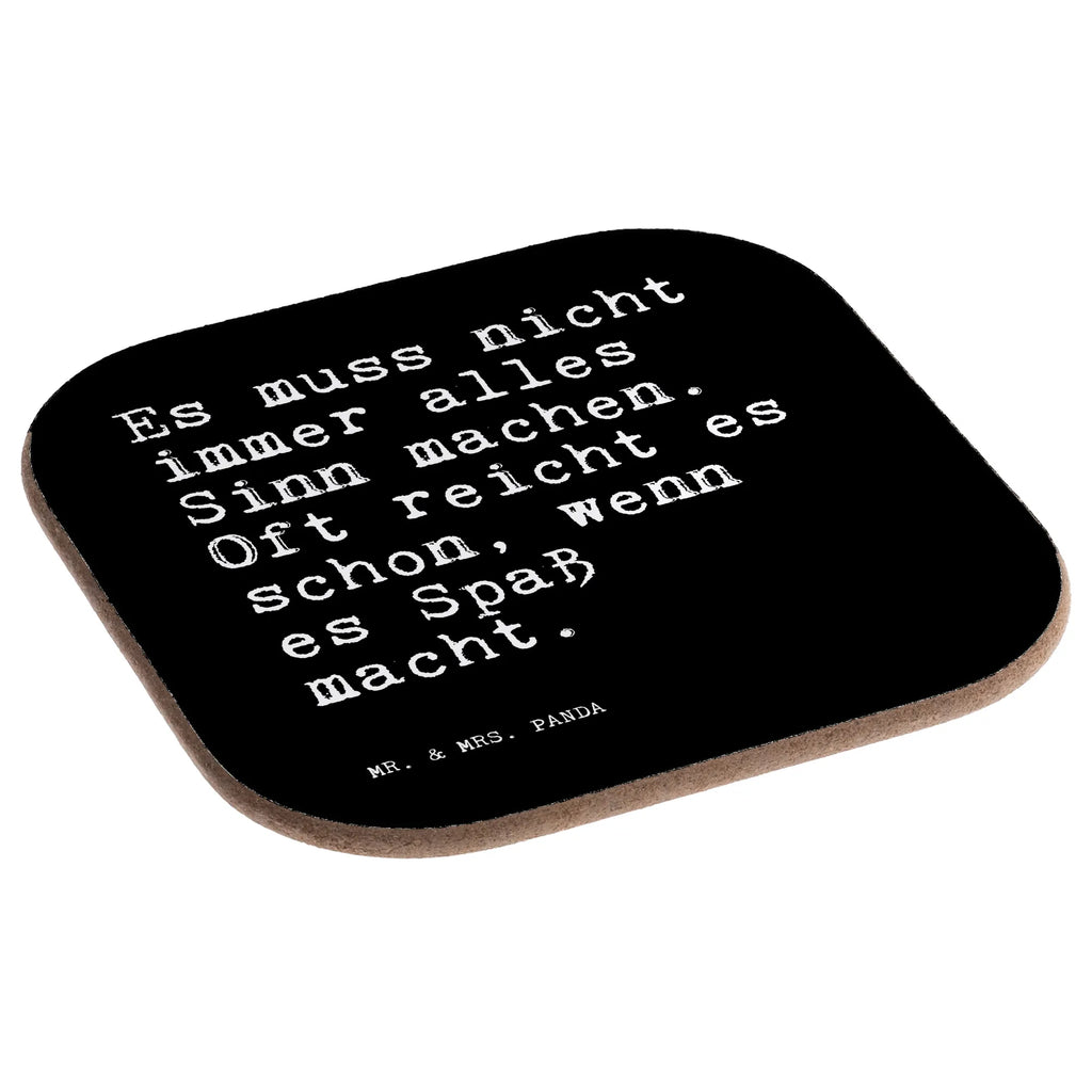 Square coaster Es muss nicht immer... Coasters, presents, glass coasters, breakfast, gift, gifts, party, saying, sayings, funny, wisdom, quotes, Sayings Proverbs Wisdom Quotes Funny Wisdom Words