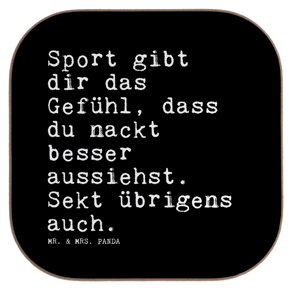 Square coaster Sport gibt dir das... gifts, gift, breakfast, glass coasters, presents, Coasters, party, saying, sayings, funny, wisdom, quotes, Sayings Proverbs Wisdom Quotes Funny Wisdom Words