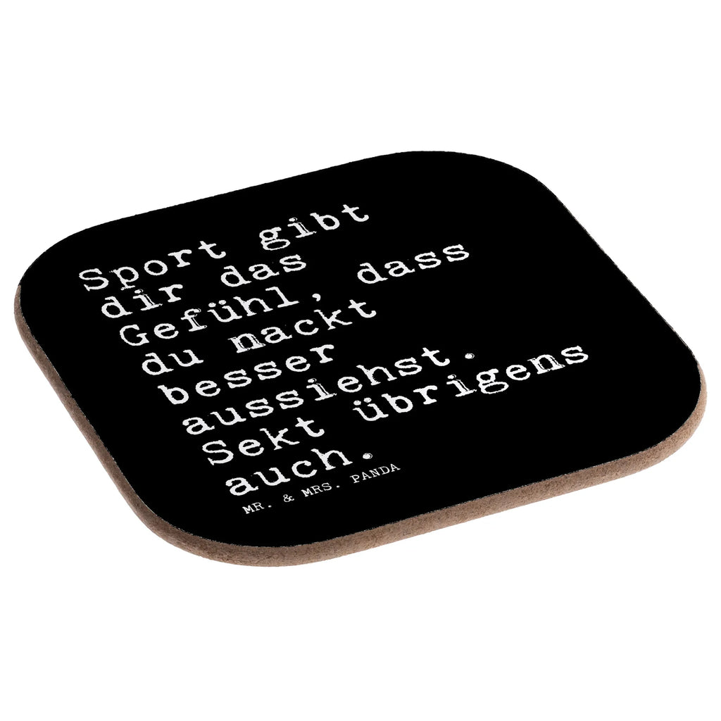 Square coaster Sport gibt dir das... gifts, gift, breakfast, glass coasters, presents, Coasters, party, saying, sayings, funny, wisdom, quotes, Sayings Proverbs Wisdom Quotes Funny Wisdom Words