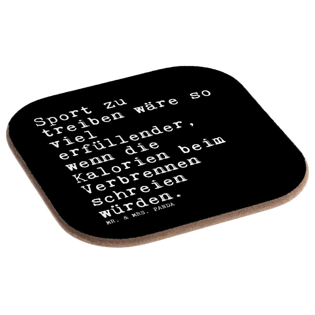 Square coaster Sport zu treiben wäre... gift, party, Coasters, gifts, breakfast, glass coasters, presents, saying, sayings, funny, wisdom, quotes, Sayings Proverbs Wisdom Quotes Funny Wisdom Words