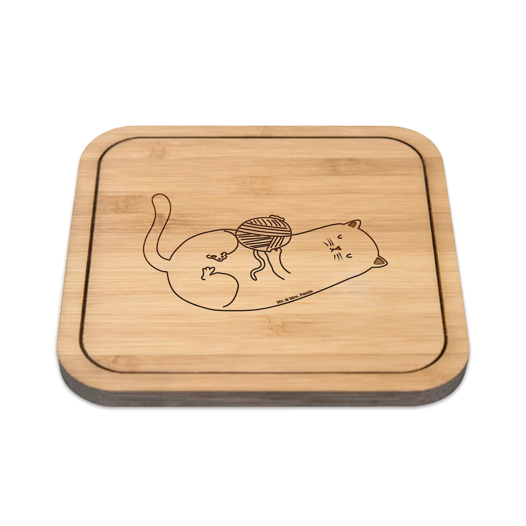 Square coaster Cat Wool set, presents, party, breakfast, square, wood, coasters, glasses, giveaways, gift, gifts, glass, glass coasters, cat, tomcat, kitty, meow, kitten, housecat, mama cat, love cats, cat image, cat fan, cat lover, cat fancier, cat decoration, gift for cat lover, cat owner, funny cats, cat sayings, cat motto, funny cat gifts, fan merchandise, cat stuff, animal lover, play, ball of wool, cats, Cats, playful, pussy, wool, pet