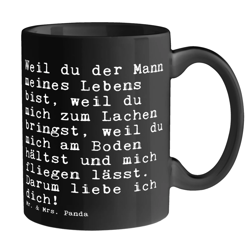 Tasse Weil du der Mann... Porzellantasse, Bürotasse, Tasse mit Zitaten, Geschenktasse, Keramiktasse, Tasse, Kaffeetasse, Teetasse, Tasse mit Motiven, Spruch, Sprüche, lustige Sprüche, Weisheiten, Zitate, Spruch Geschenke, Spruch Sprüche Weisheiten Zitate Lustig Weisheit Worte