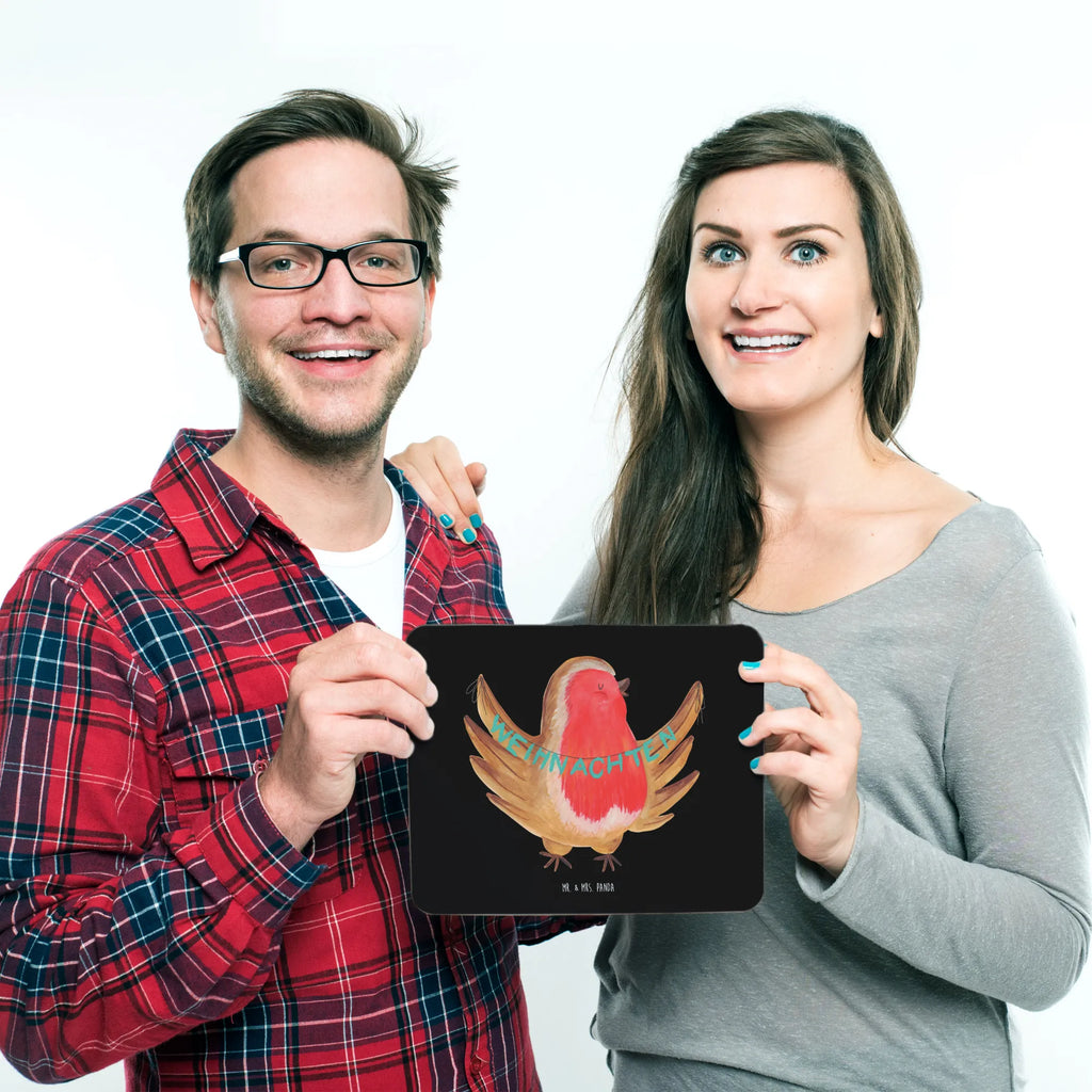 Mauspad Rotkehlchen Weihnachten Computer zubehör, Mauspad, Mausunterlage, Arbeitszimmer, Designer Mauspad, Einzigartiges Mauspad, Mousepad, Mauspad Büro, PC Zubehör, Büroausstattung, Winter, Weihnachten, Weihnachtsdeko, Nikolaus, Advent, Heiligabend, Wintermotiv, Weihnachtsgruß, Vogel, Frohe Weihnachten, xmas, Weihnachtsmotiv