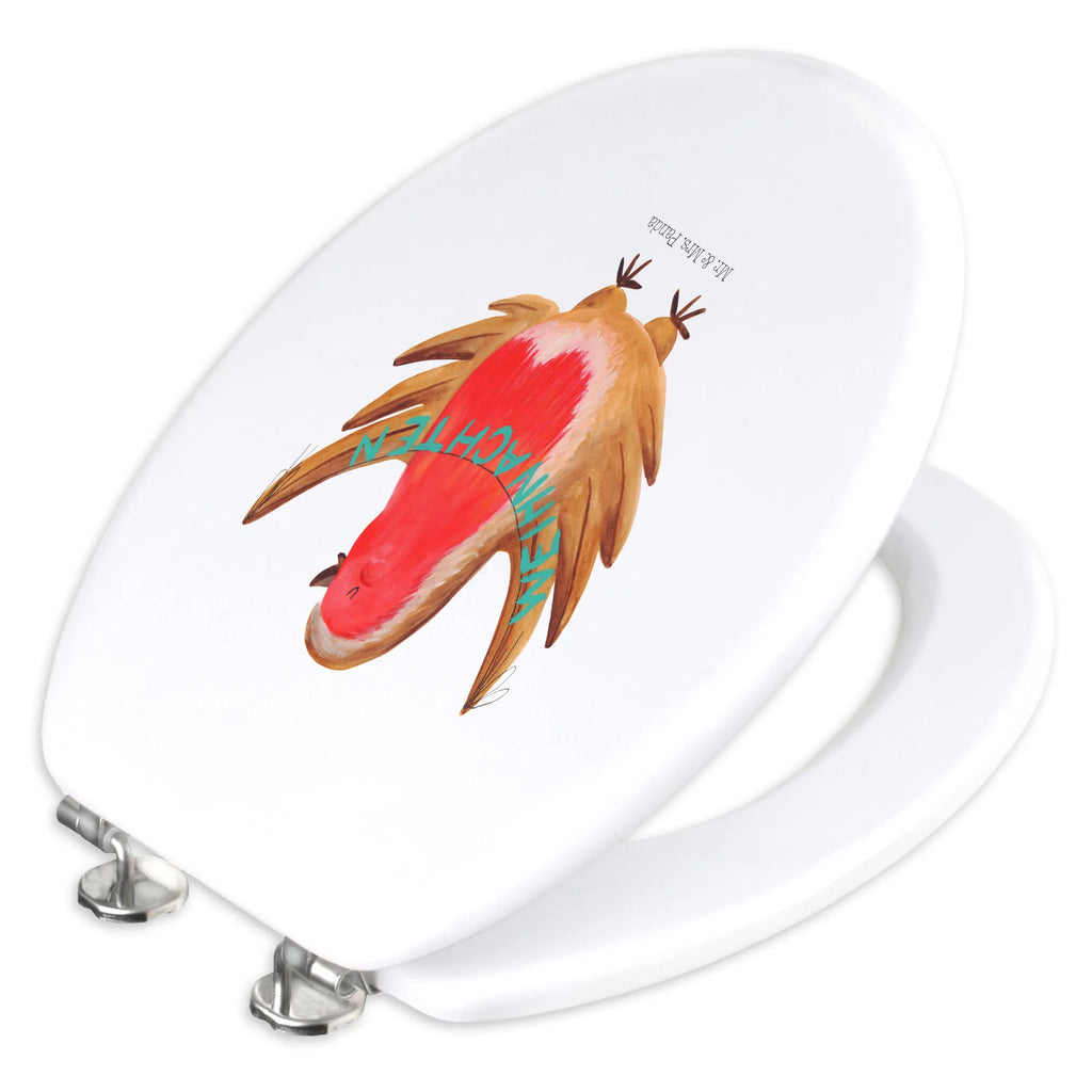 Motiv WC deska sedesowa rudzik Boże Narodzenie Zima, Boże Narodzenie, dekoracje świąteczne, Mikołaj, Adwent, Wigilia, zimowy motyw