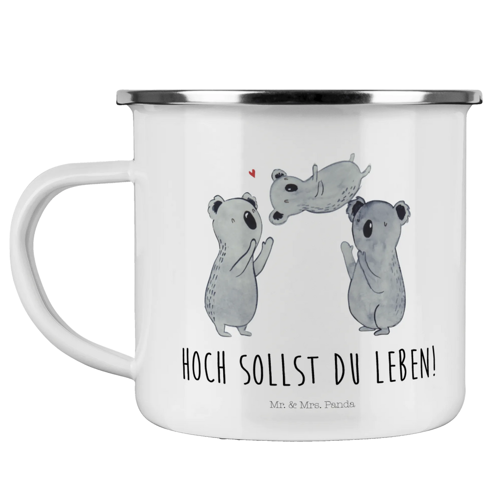 Kempingowy kubek emaliowany Koale Świętować Campingtasse, Becher, becher emaille, Blechtasse, emaillebecher, wandertasse, Metalltasse, Teebecher, Tasse, metallbecher, wanderbecher, Emaille Tasse, Reisebecher, Trinkbecher, Tasse Emaille, Campingbecher, Emaille Becher, Kaffeebecher, Teetasse, reisetasse, Kaffeetasse, blechbecher, Pott, Emailletasse, Geschenk, Geburtstag, Geburtstagsgeschenk, Liebe, Kind, Eltern, Herz, Familie, Koala