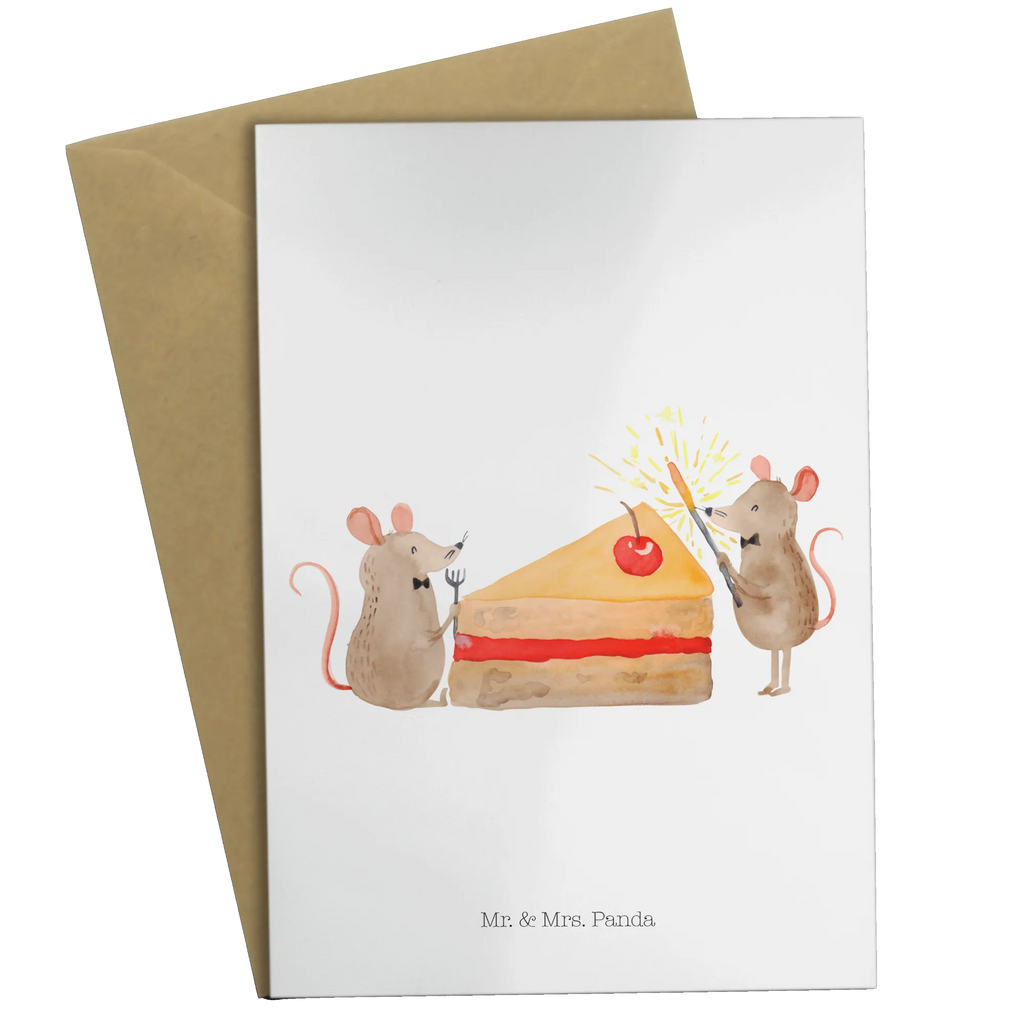 Grußkarte Mäuse Kuchen Einladungskarte, Hochzeitskarte, Karte, Klappkarte, Geburtstagskarte, Ansichtskarten, Grußkarte, Glückwunschkarte, Geburtstag, Geburtstagsgeschenk, Geschenk, Party, Leben, Kuchen, Maus, Glück, Mäuse