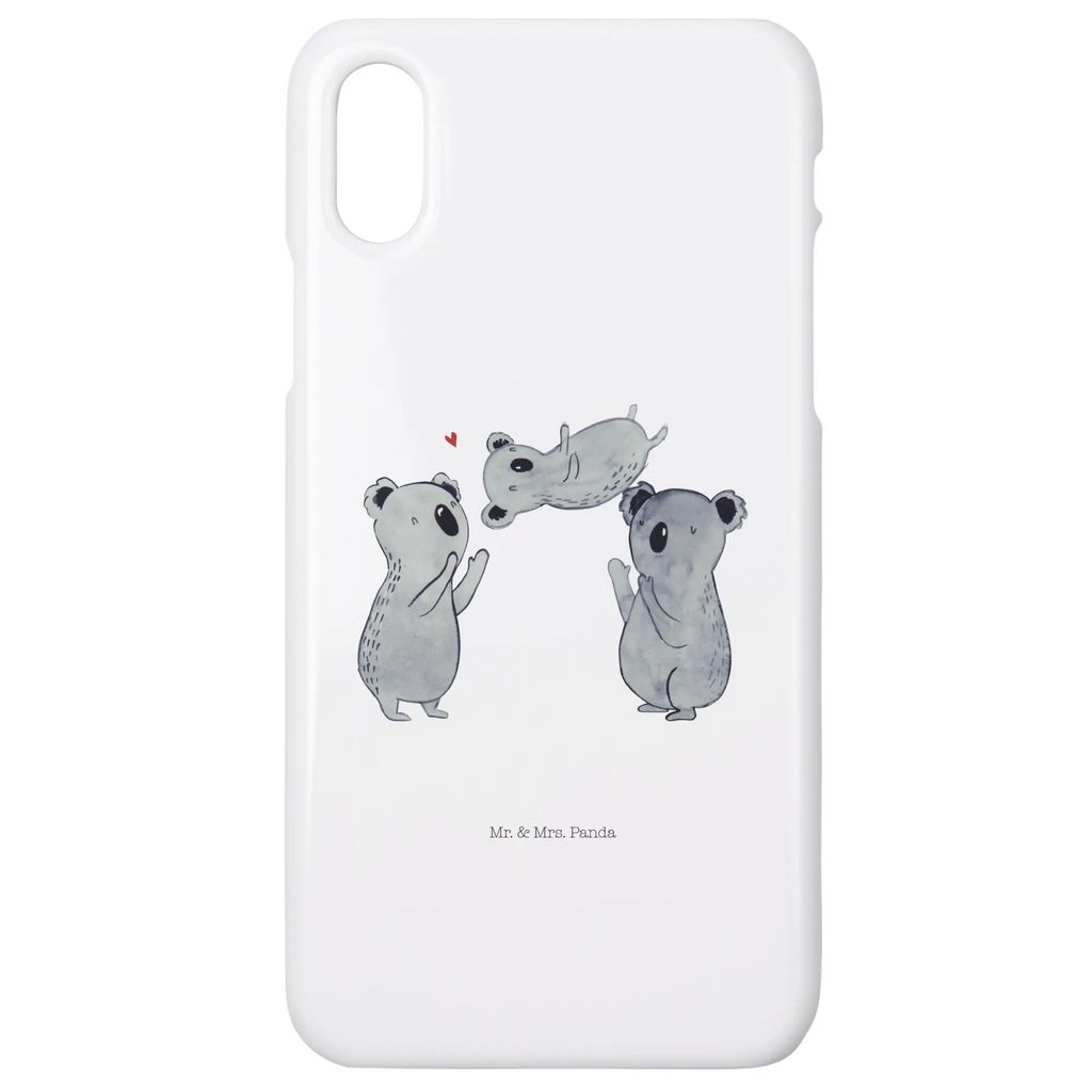 Handyhülle Koalas Feiern Hülle, Handycover, Handyhülle, Iphone 10, Handy, Cover, Iphone X, Geburtstag, Geburtstagsgeschenk, Geschenk, Eltern, Familie, Koala, Herz, Kind, Liebe