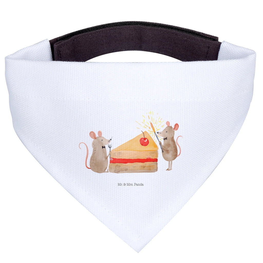 Dog neckerchief mice Cake Mittel, Tuch, Halstuch, Mittelgroße Hunde, Hunde, Hundehalstuch, Geburtstag, Geburtstagsgeschenk, Geschenk, Glück, Maus, Kuchen, Mäuse, Leben, Party