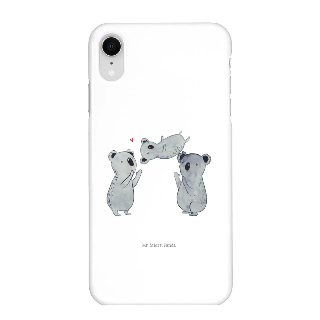 Handyhülle Koalas Feiern Hülle, Handycover, Handyhülle, Iphone 10, Handy, Cover, Iphone X, Geburtstag, Geburtstagsgeschenk, Geschenk, Eltern, Familie, Koala, Herz, Kind, Liebe
