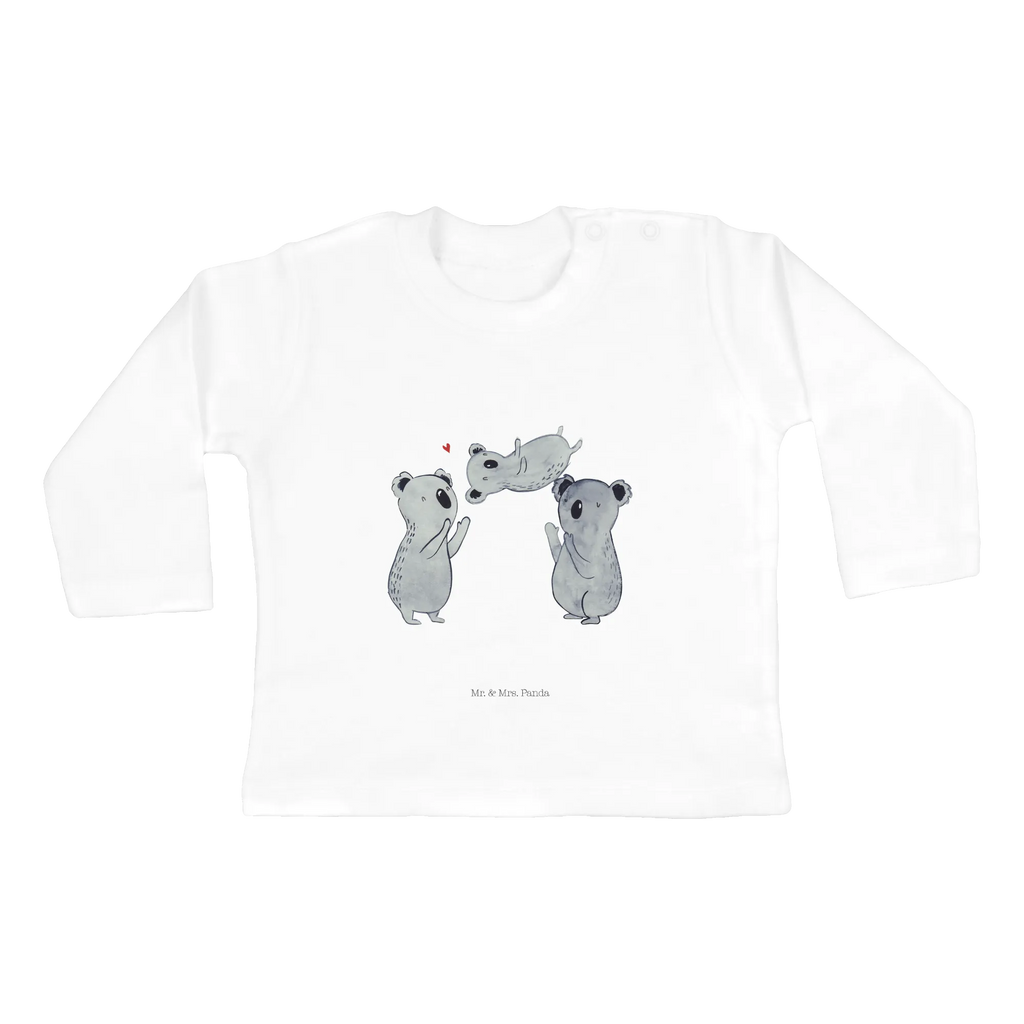 Baby Longsleeve Koala Feiern Sich Baby, Jungen, Langarm, Kleidung, Bio, Mädchen, Geburtstag, Geburtstagsgeschenk, Geschenk, Kind, Liebe, Eltern, Koala, Herz, Familie