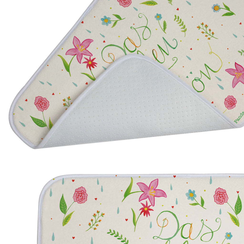 Bath mat Flower Life non-slip, Shower mat, Bath rug, Bath mat, Nature, joy of life, love, Motivation saying, Flowers, Life is beautiful, Saying about life, Being happy