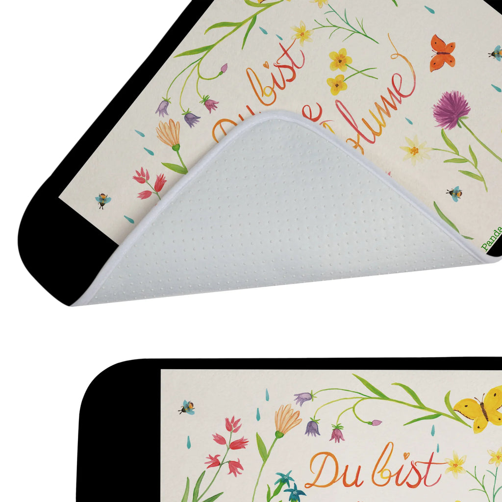 Bath mat You are a wildflower Bath mat, Shower mat, Bath rug, non-slip, Nature, joy of life, love, gift women, compliment, wedding anniversary, nature motif, wild, flower motif, wild flower, gift girlfriend, anniversary