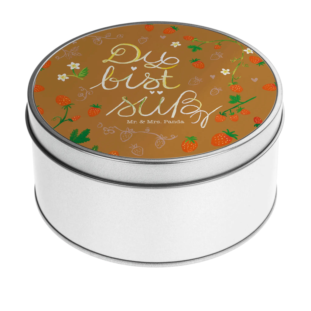 okrągła puszka z blachy Truskawki Słodki Dekoracje kwiatowe, dekoracje wiosenne, dekoracje letnie, dekoracja, pozytywna wiadomość, miłośnik natury, na zewnątrz, natura, przygoda