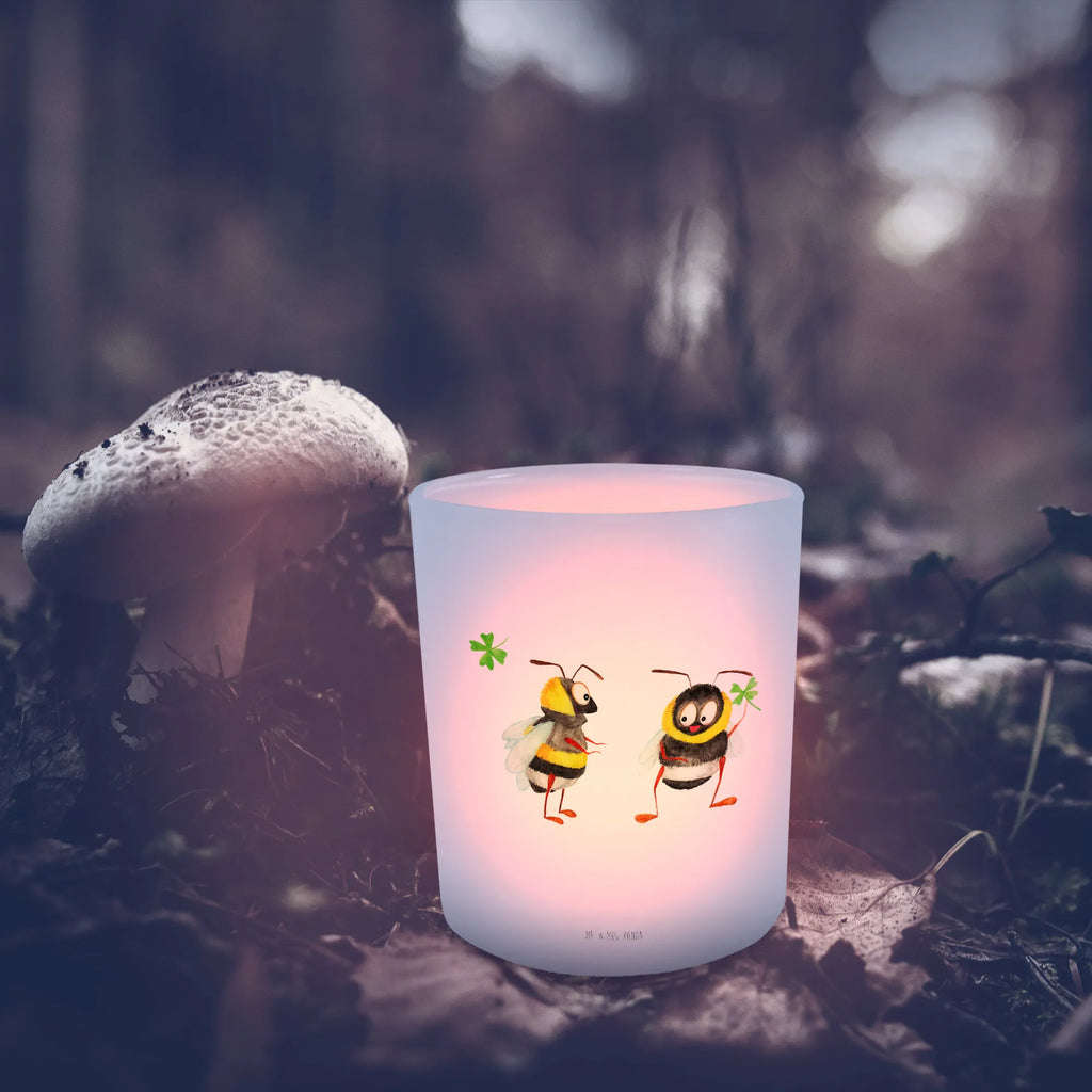 Lantern bumblebees shamrock tealight holder, glass tealight, Wind light, small animals, cute, funny, cute animal motives, hand drawn, small world, funny sayings, good mood, happy, gifts, gift ideas, special gifts, animal lover, card, saying happy, bumblebee, be happy, bee decoration, bee, saying beautiful, become happy, saying positive