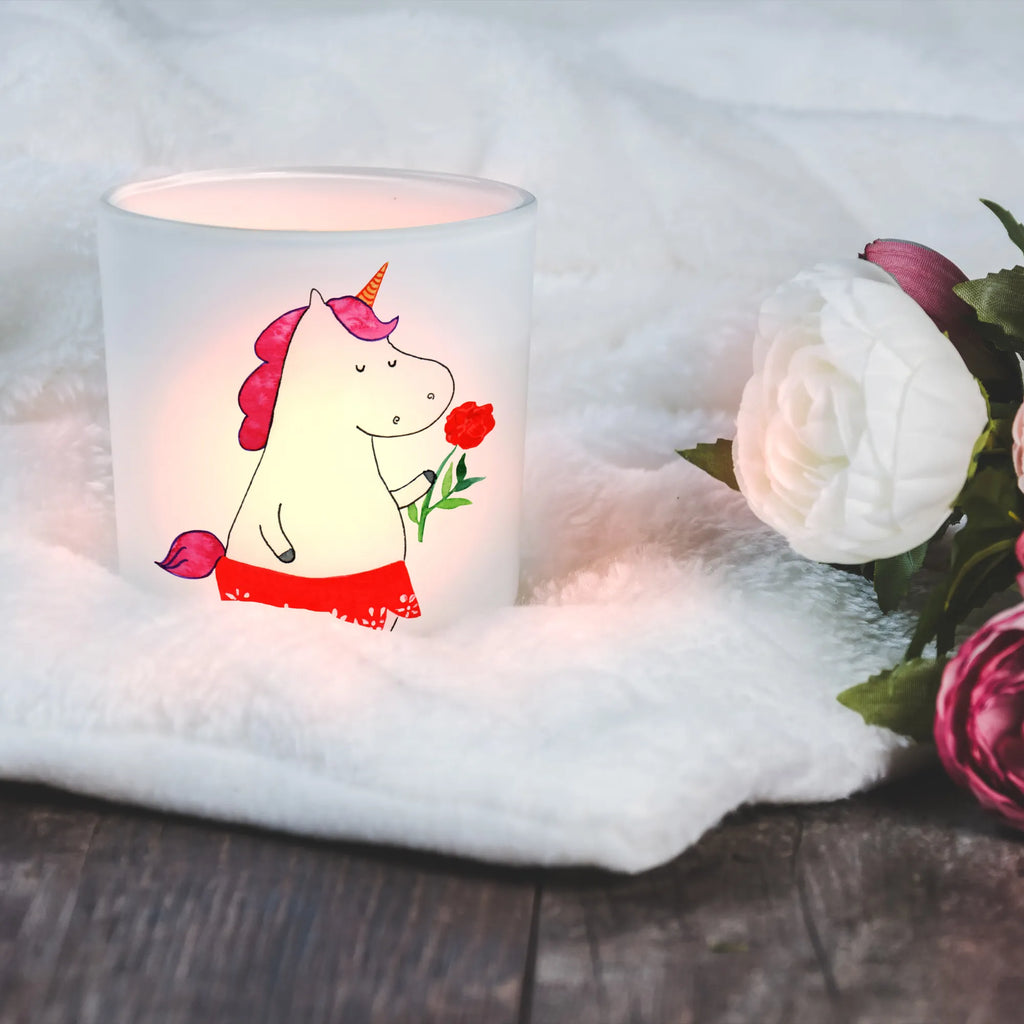 Lantern unicorn lady Wind light, tealight holder, glass tealight, unicorn, unicorns, lady, fine lady, divorce, bachelor, bachelorette, girlfriend, woman