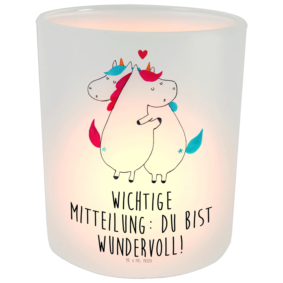 Lantern unicorn communication Thank you, witty, valentine's day, gift, marriage, present, saying