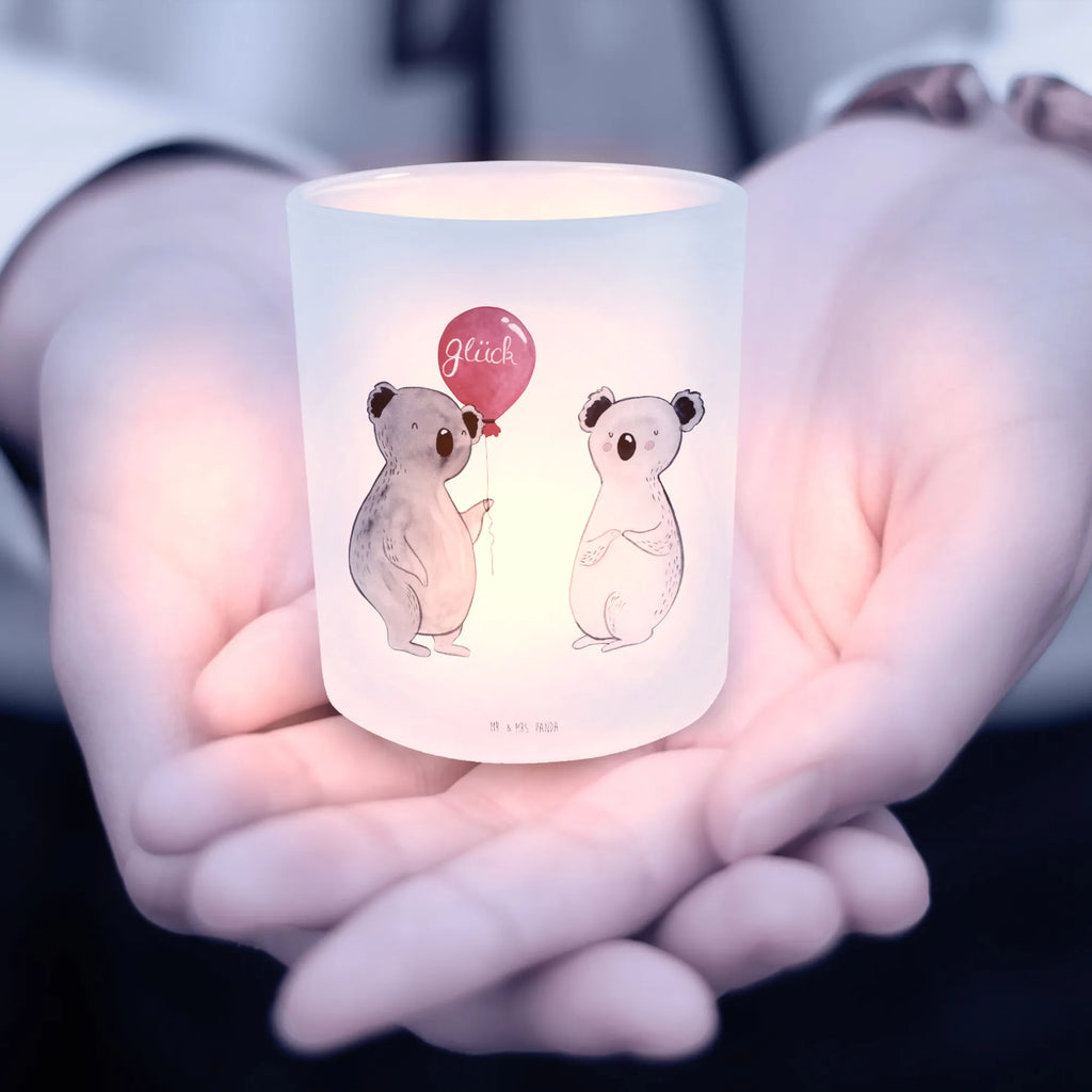 Lantern Koala bear balloon glass tealight, Wind light, tealight holder, Koala, birthday, koala, party, balloon, present