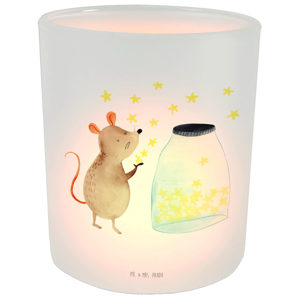 Lantern Mouse Stars tealight holder, glass tealight, Wind light, small animals, cute, funny, cute animal motives, hand drawn, small world, funny sayings, good mood, happy, gifts, gift ideas, special gifts, animal lover, card, child birthday, stars, pregnancy, first child, baptism gift, wish, Mouse, dreams, birth, hope, baptism, birthday, child