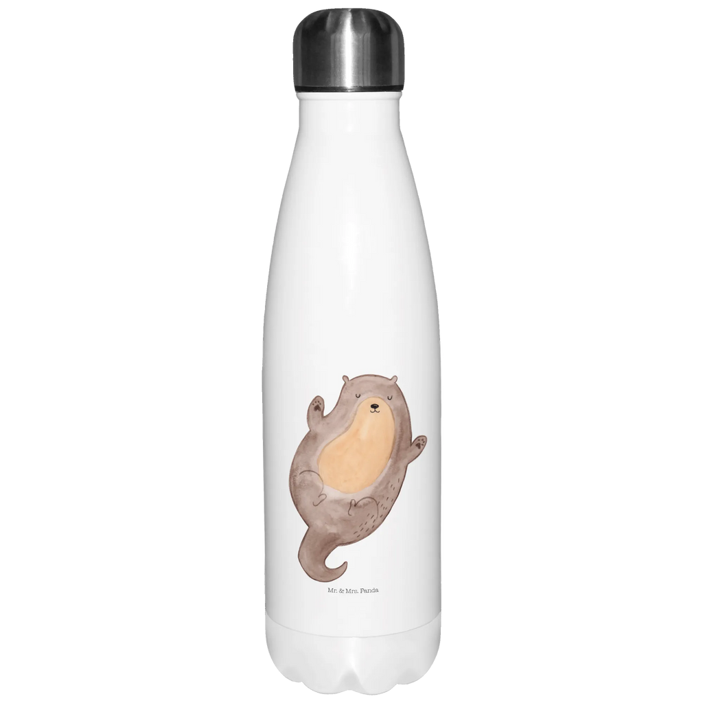 Insulated bottle otter Embrace Thermos bottle, Thermos bottles, Thermos bottle 500ml, stainless steel, Thermos, otter, marten, sea otter, European otter, water mammal, aquatic animal, baby otter, predator, water, otter gifts, animal lover, gift ideas for animal lovers, animal, mammal, water animal, gifts for people in love, Otter Sea Otter Lake Otter