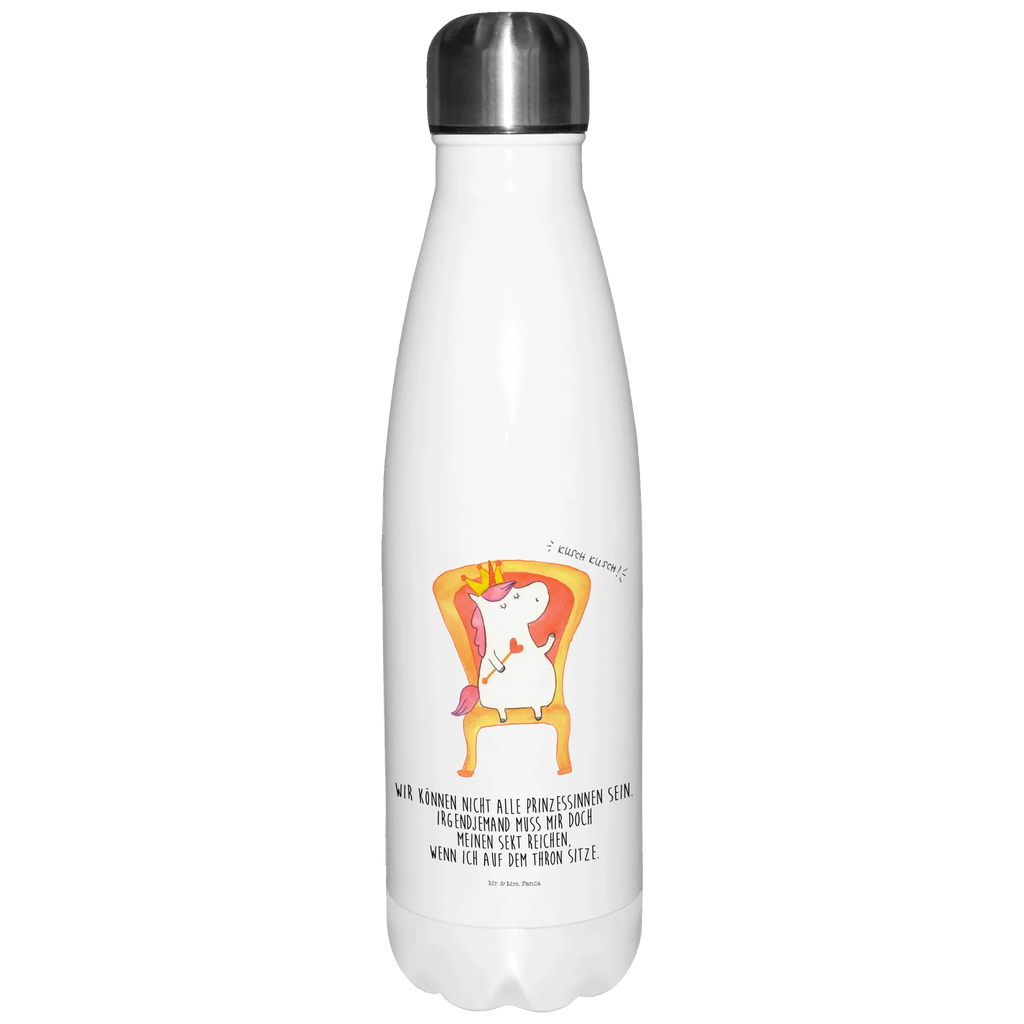 Insulated bottle unicorn king Thermos bottle, Thermos bottle 500ml, stainless steel, Thermos, Thermos bottles, unicorn, unicorns, Unicorn, Princess, Emperor, Present friend, Prosecco, friend gift, Crown, Chancellor, President, Ruler, King