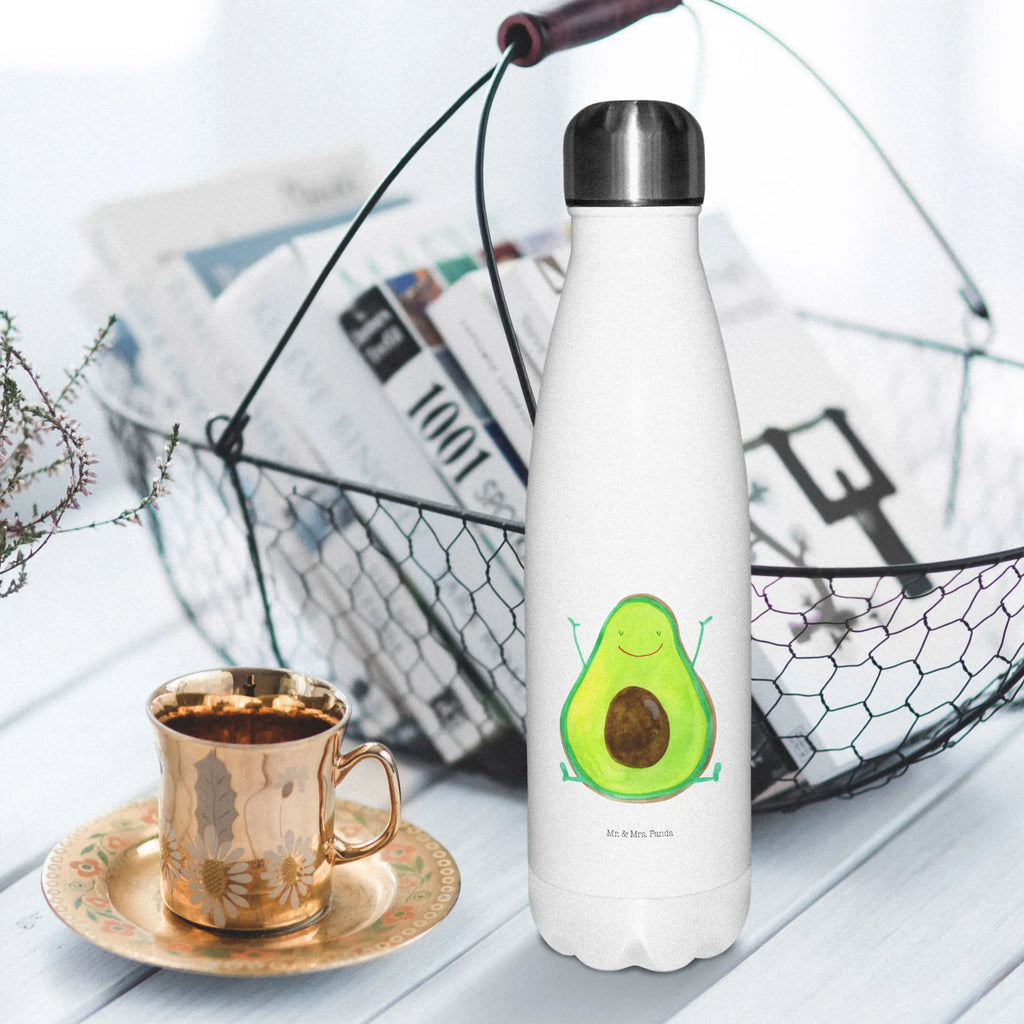 Insulated bottle avocado Happy Thermos bottle 500ml, Thermos, Thermos bottles, Thermos bottle, stainless steel, avocado, vegetables, chaos, Avocado