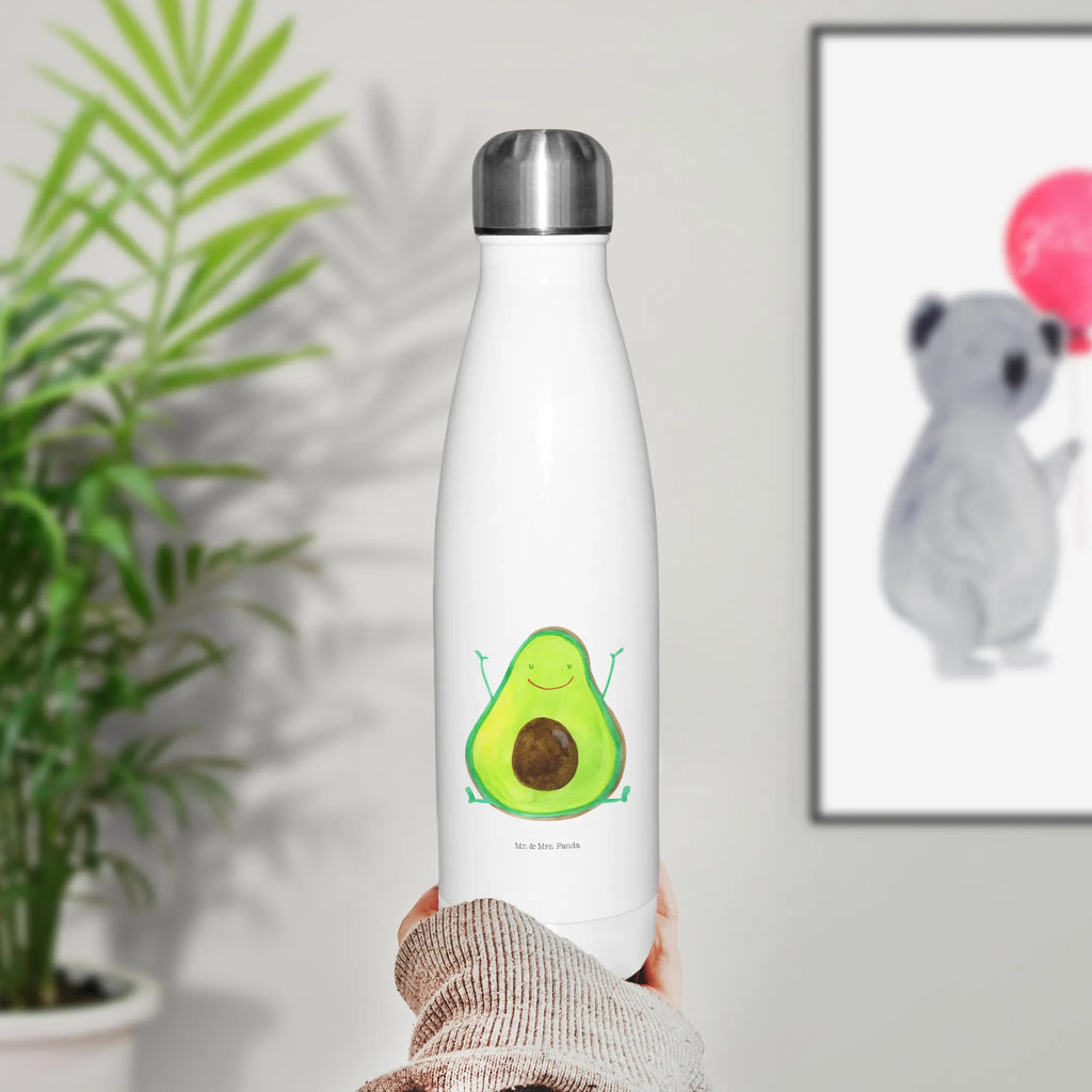 Insulated bottle avocado Happy Thermos bottle 500ml, Thermos, Thermos bottles, Thermos bottle, stainless steel, avocado, vegetables, chaos, Avocado